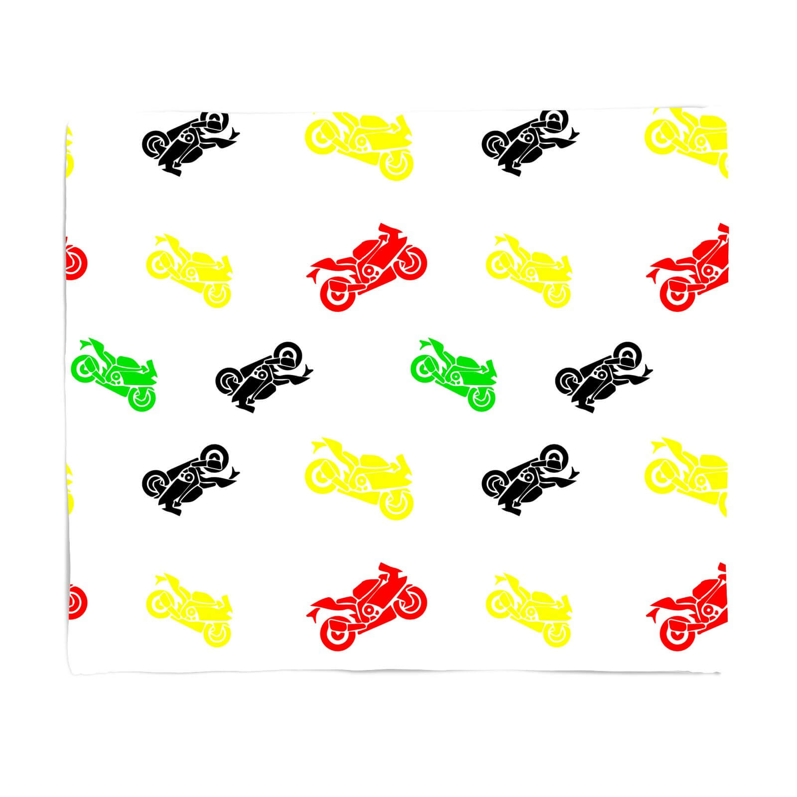 Motorbikes Fleece Blanket - S