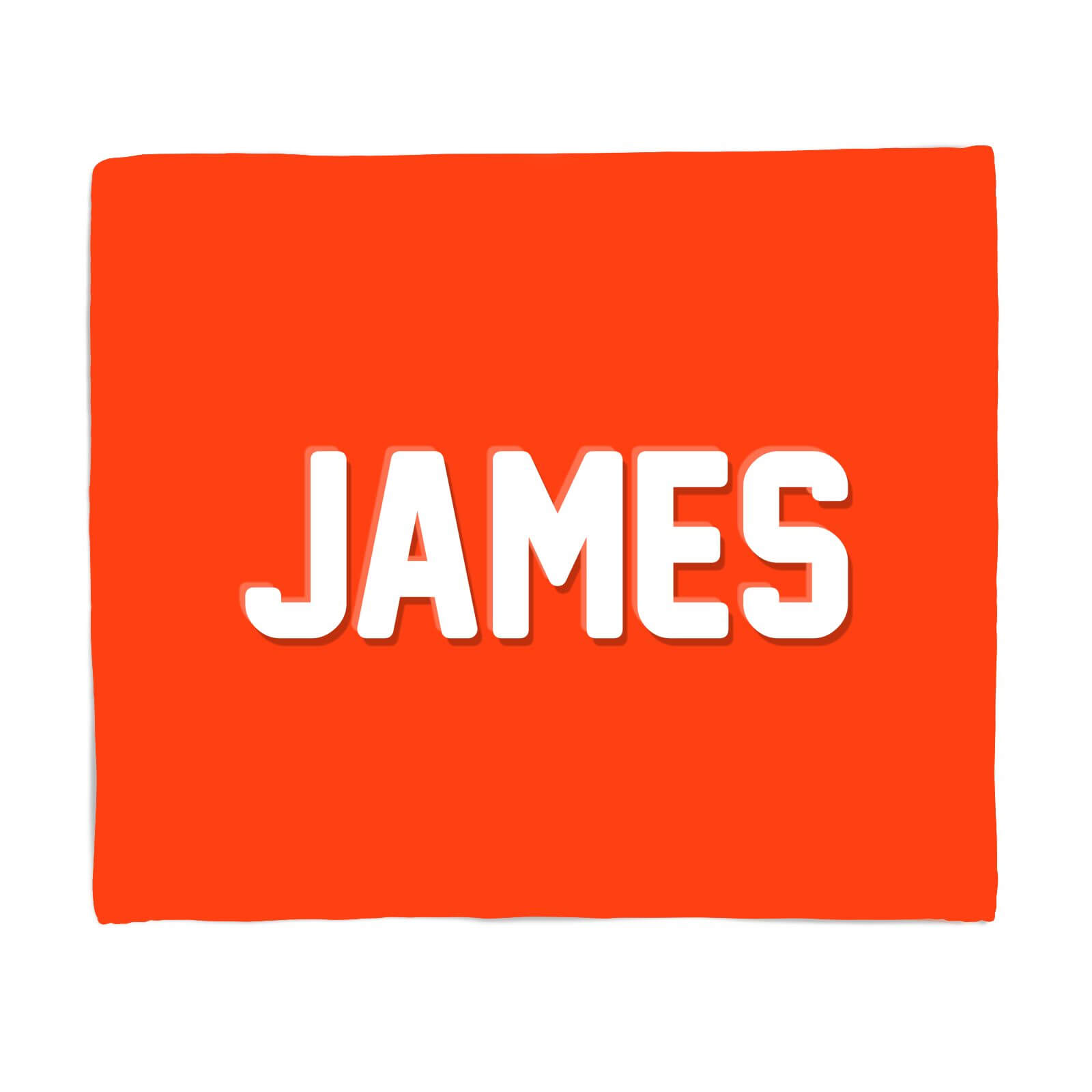 Embossed James Fleece Blanket - S