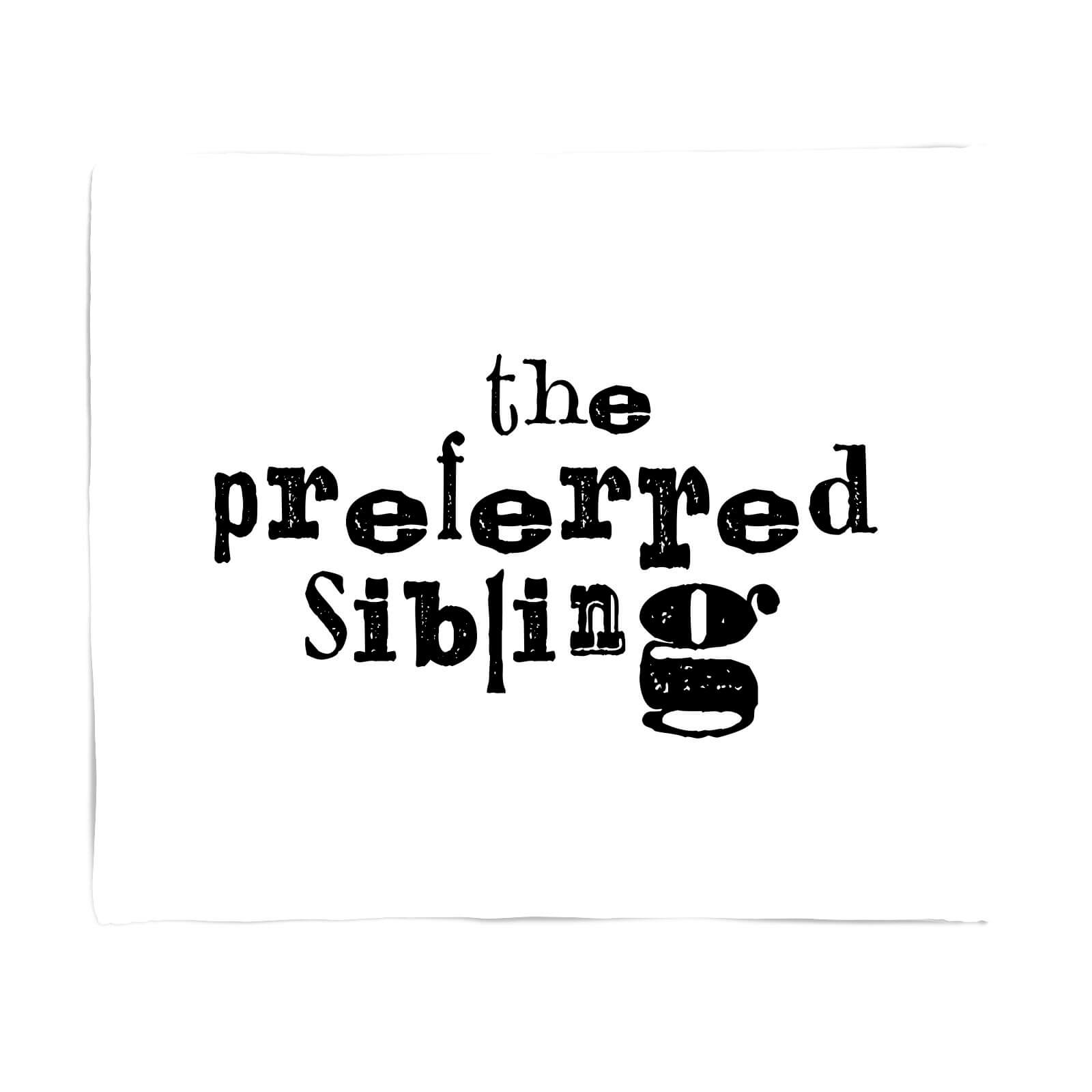 The Preferred Sibling Fleece Blanket - S
