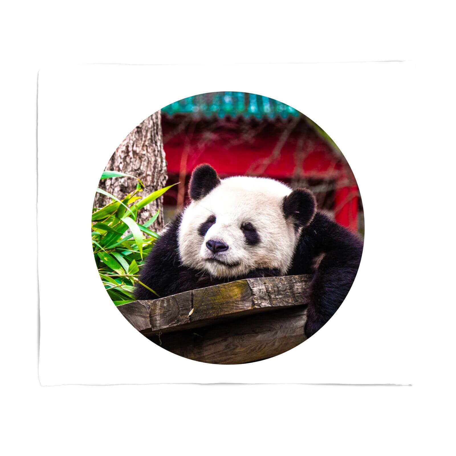 Lazy Panda Fleece Blanket - S