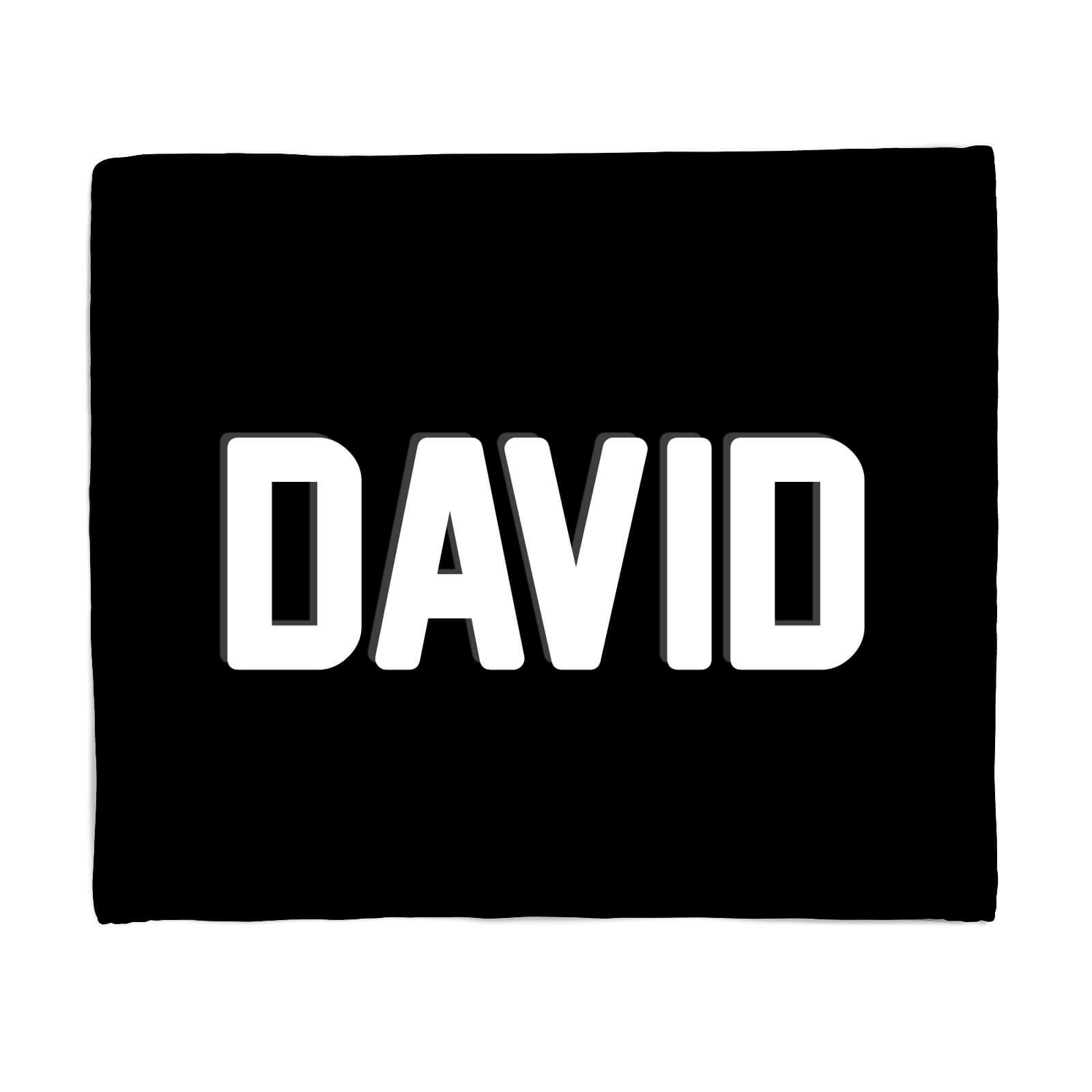Embossed David Fleece Blanket - S