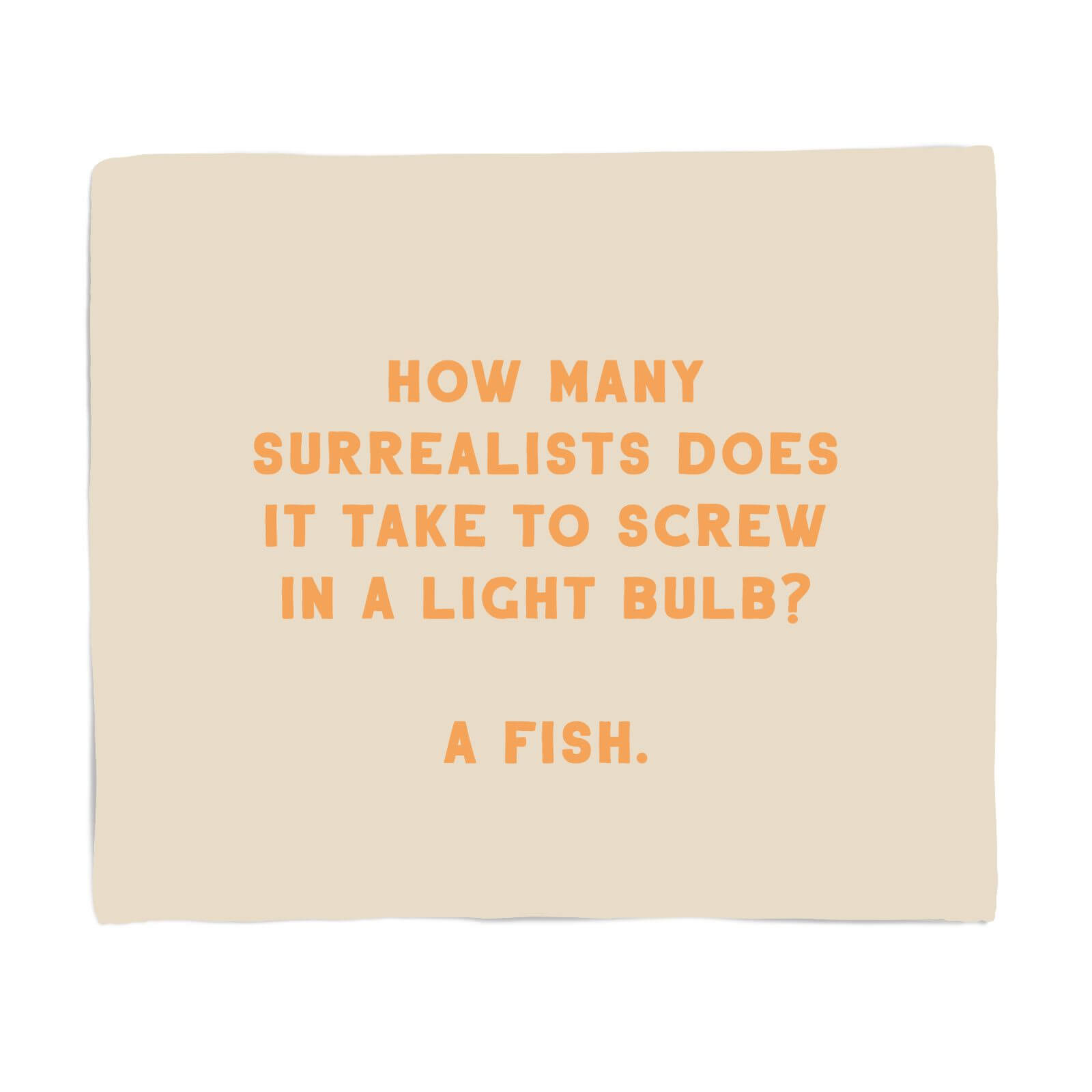 Surrealists Fleece Blanket - S