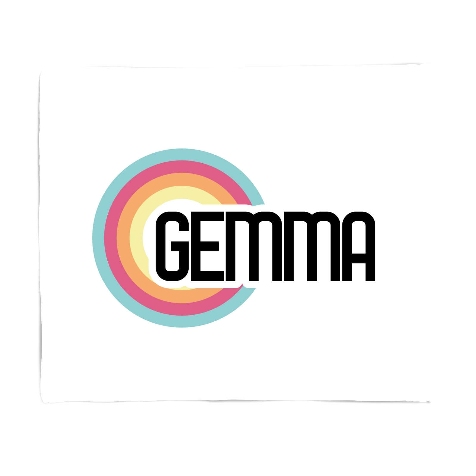 Gemma Rainbow Fleece Blanket - S