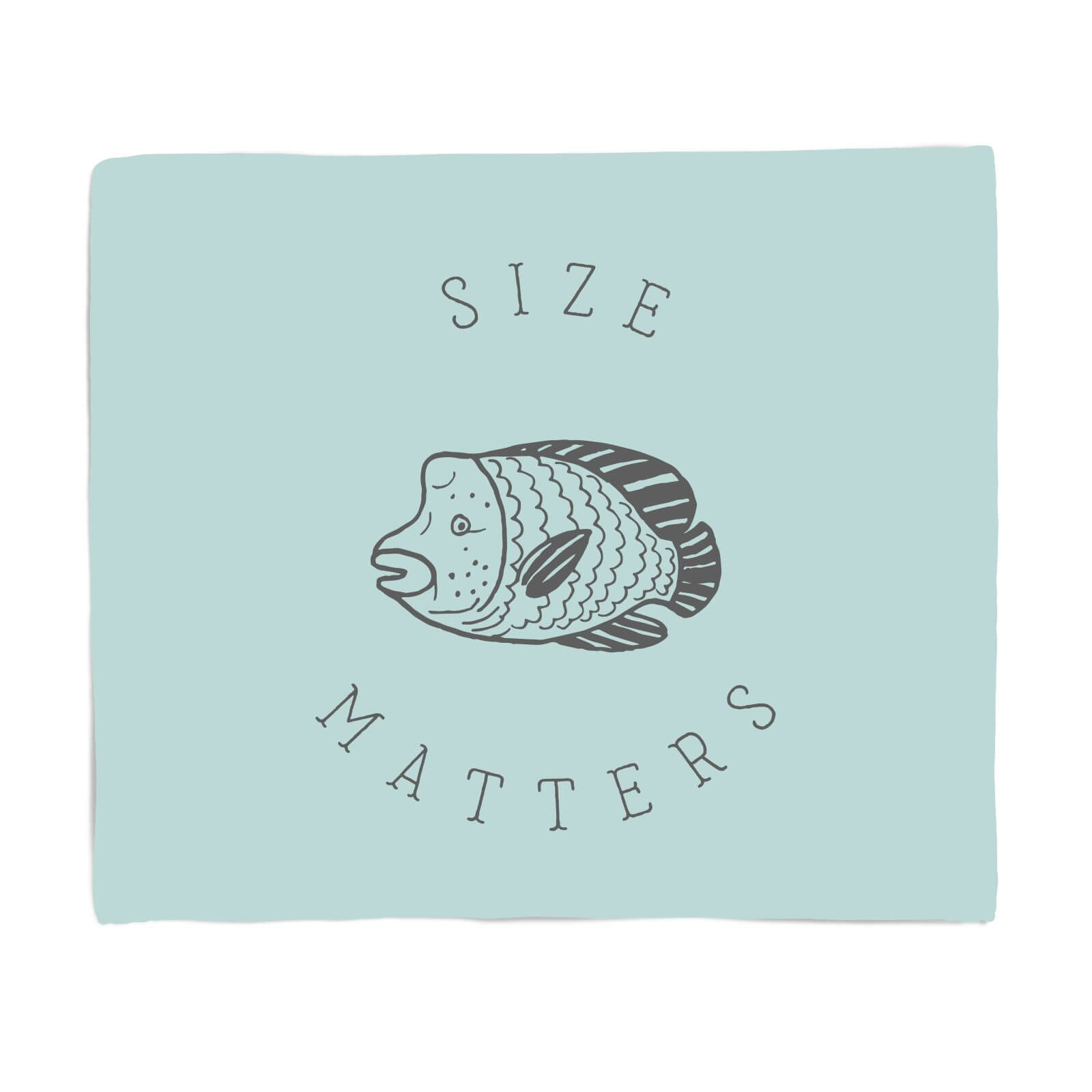 Size Matters Fleece Blanket - S