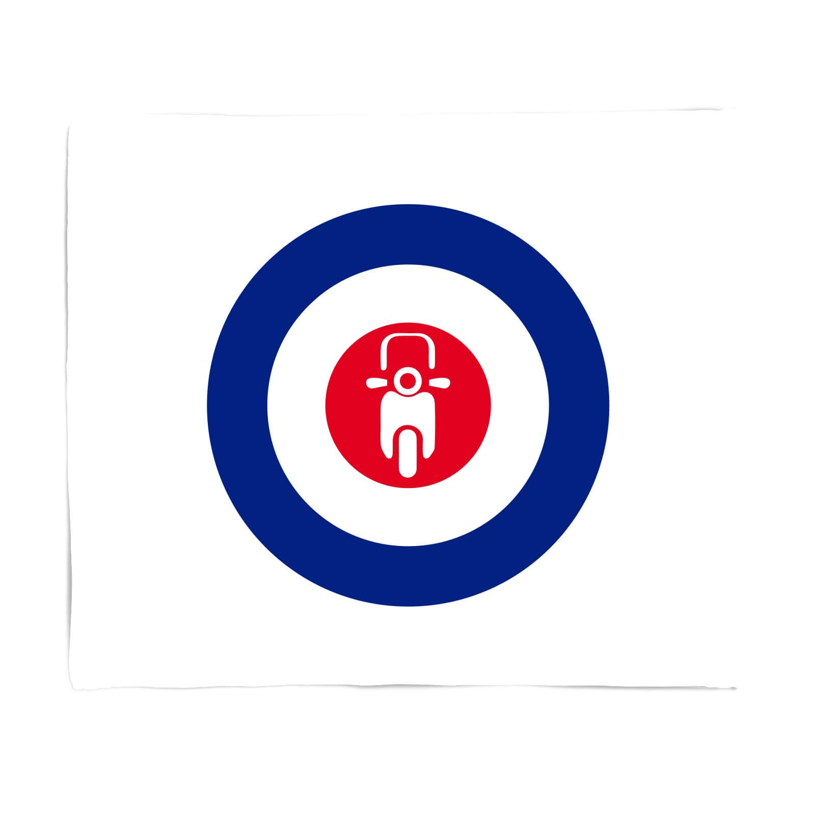 Moped Mod Fleece Blanket - S
