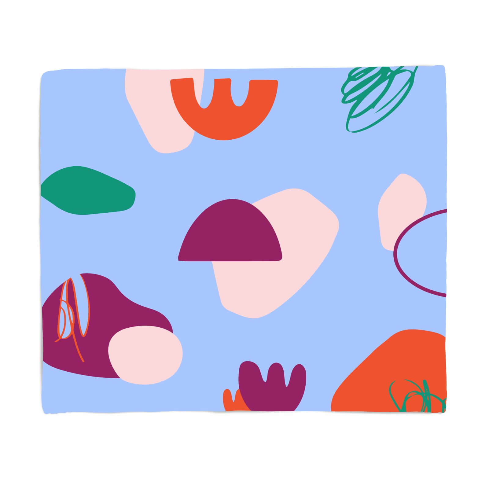 Garden Art Fleece Blanket - S