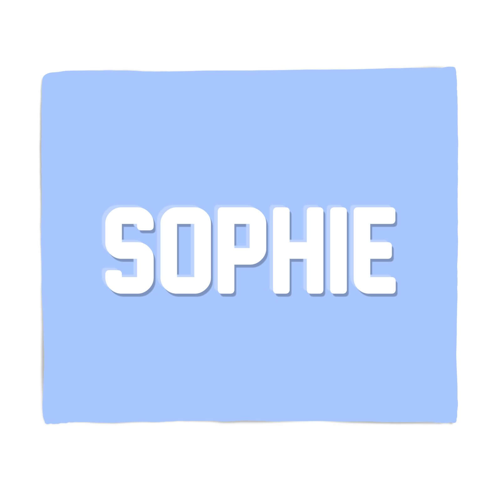 Embossed Sophie Fleece Blanket - S