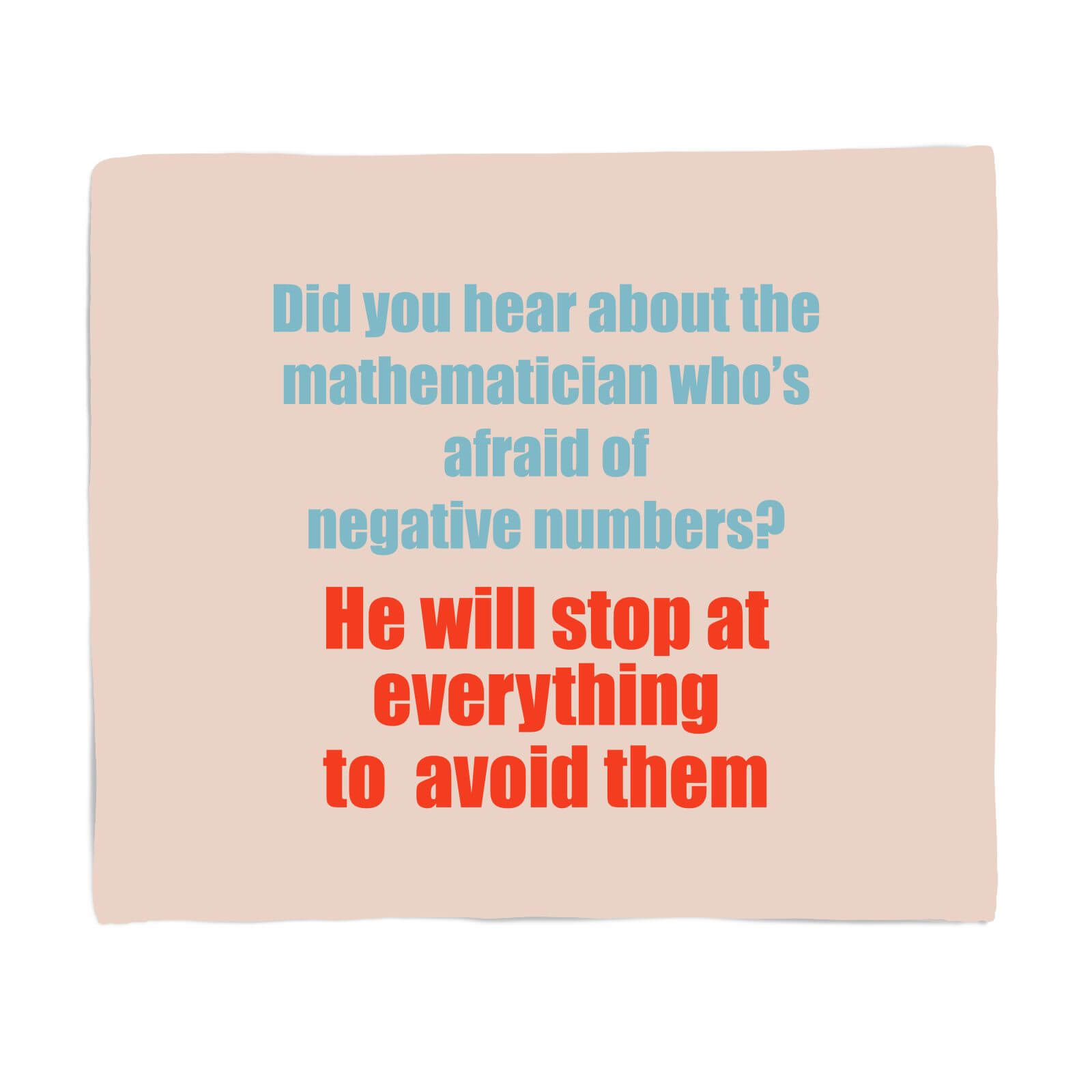 Mathematician Fleece Blanket - S