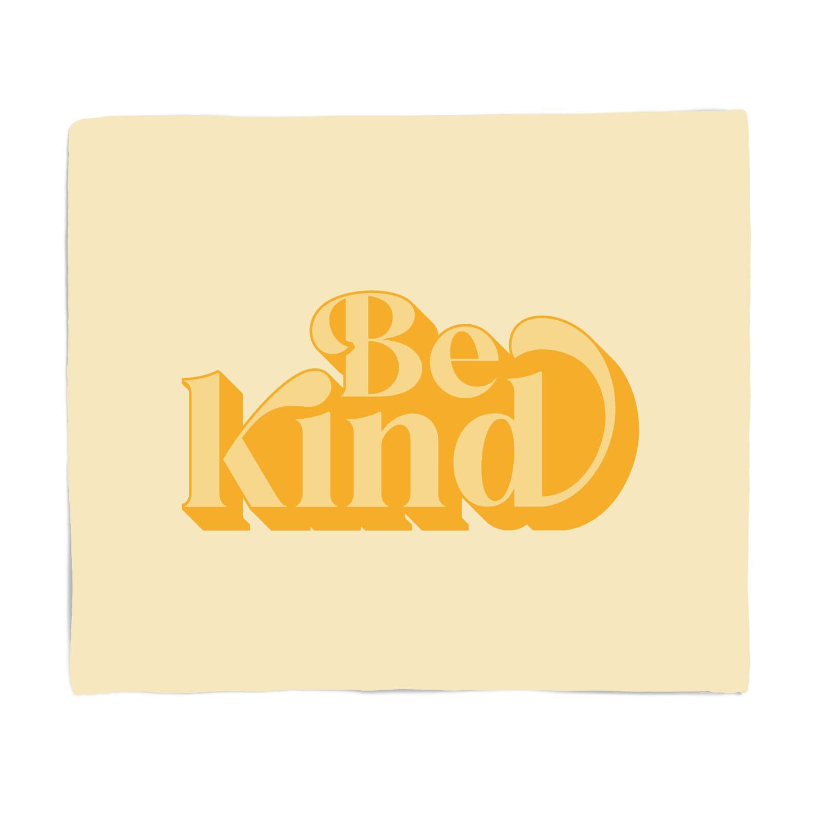 Be Kind Fleece Blanket - S