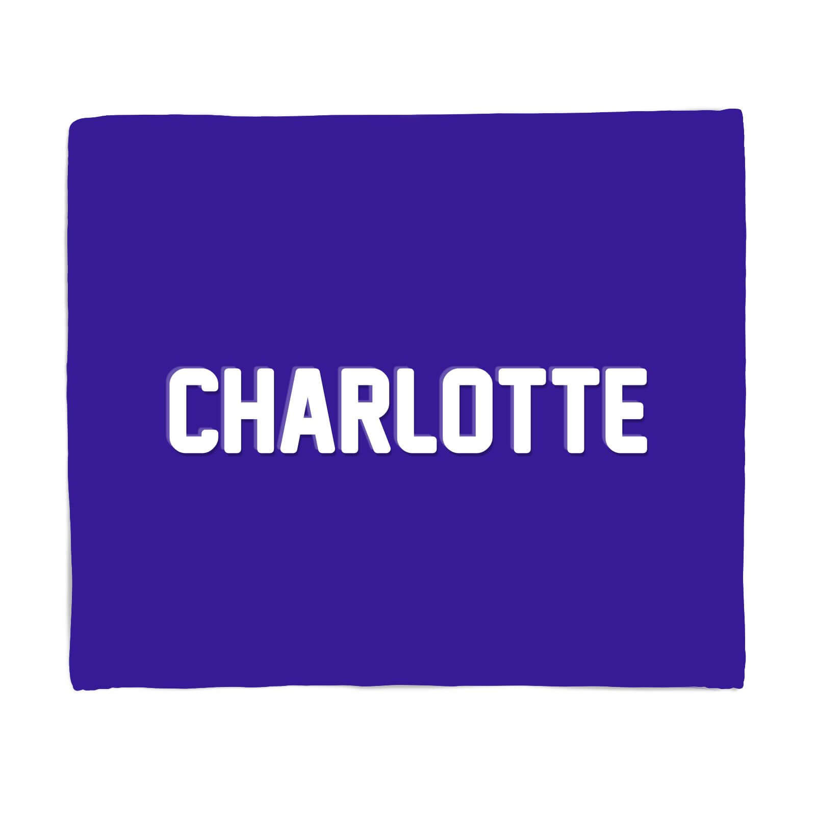 Embossed Charlotte Fleece Blanket - S