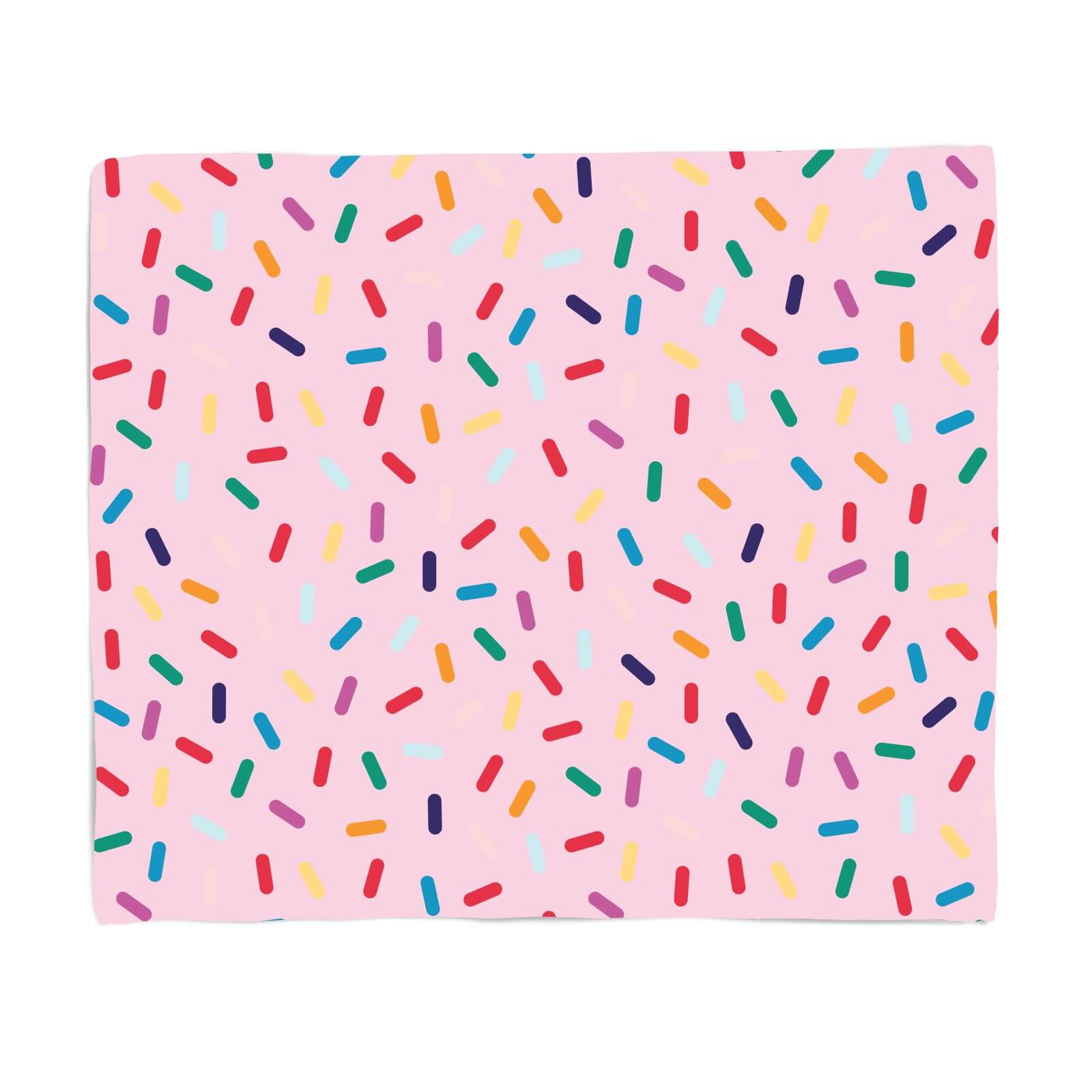 Rainbow Sprinkles Fleece Blanket - S