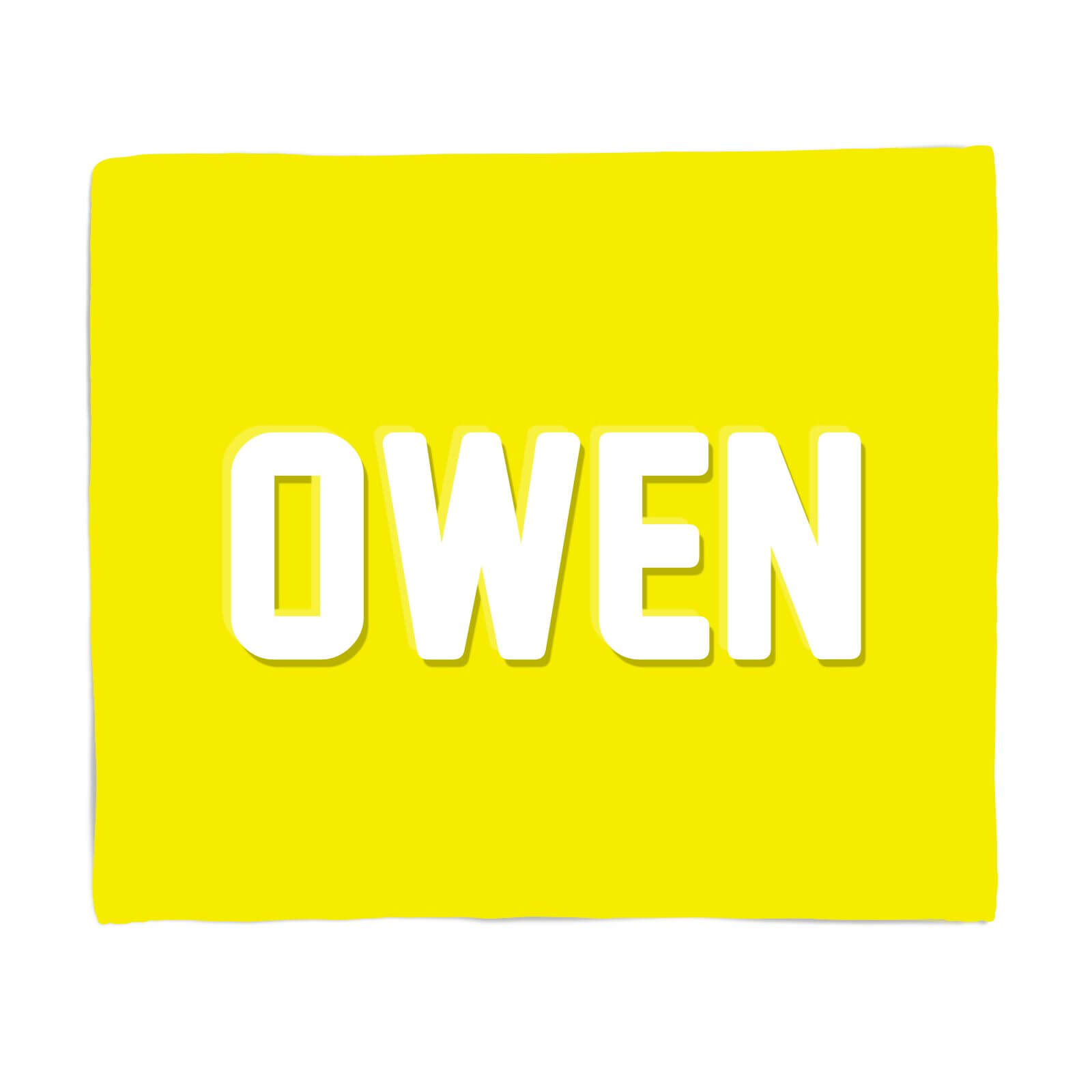 Embossed Owen Fleece Blanket - S