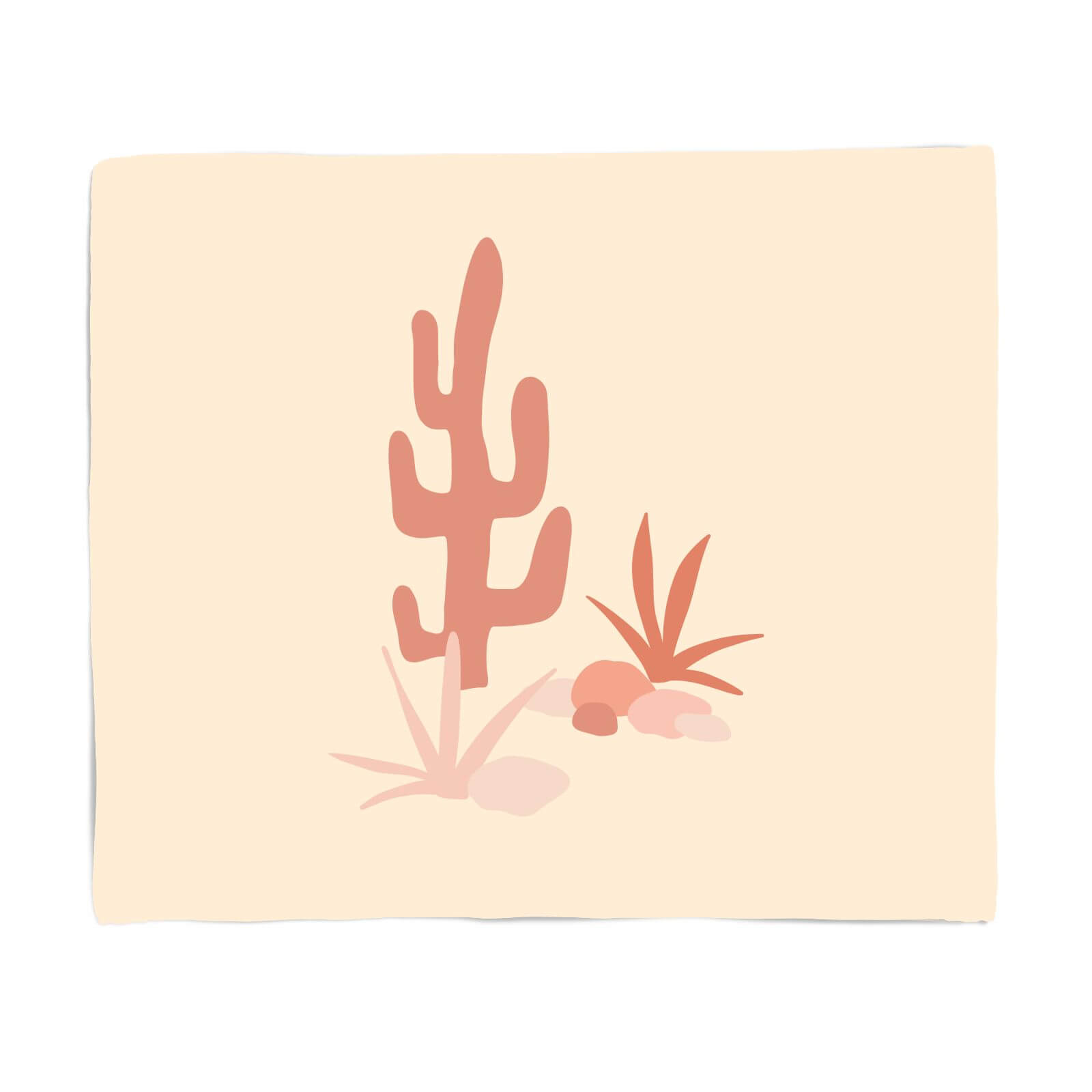 Dessert Scene Fleece Blanket - S