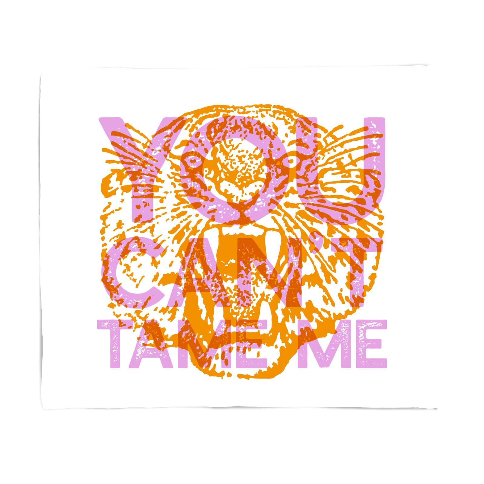 You Can't Tame Me Fleece Blanket - S