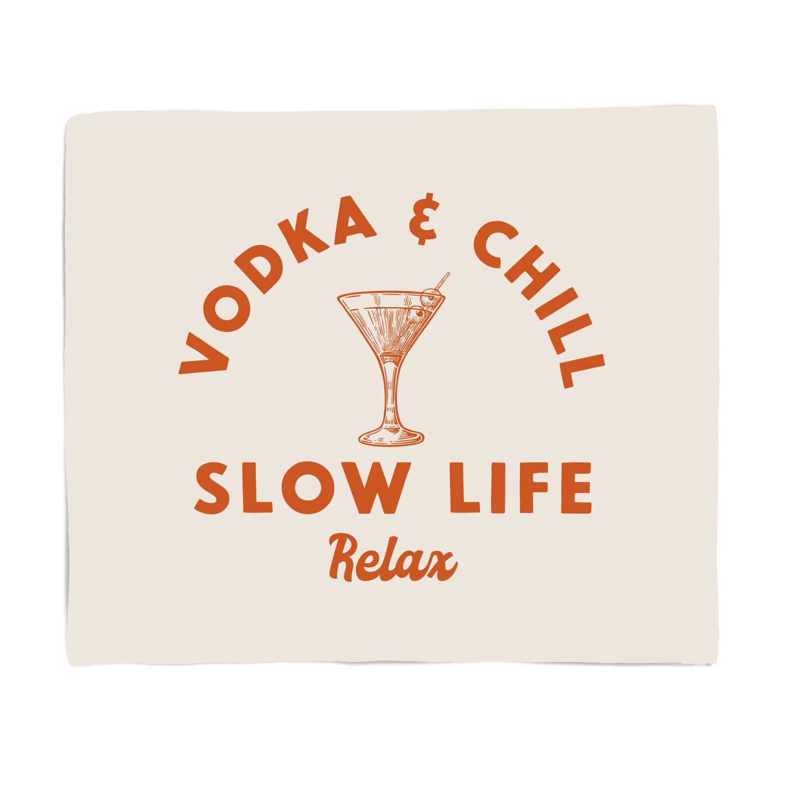 Vodka And Chill Fleece Blanket - S