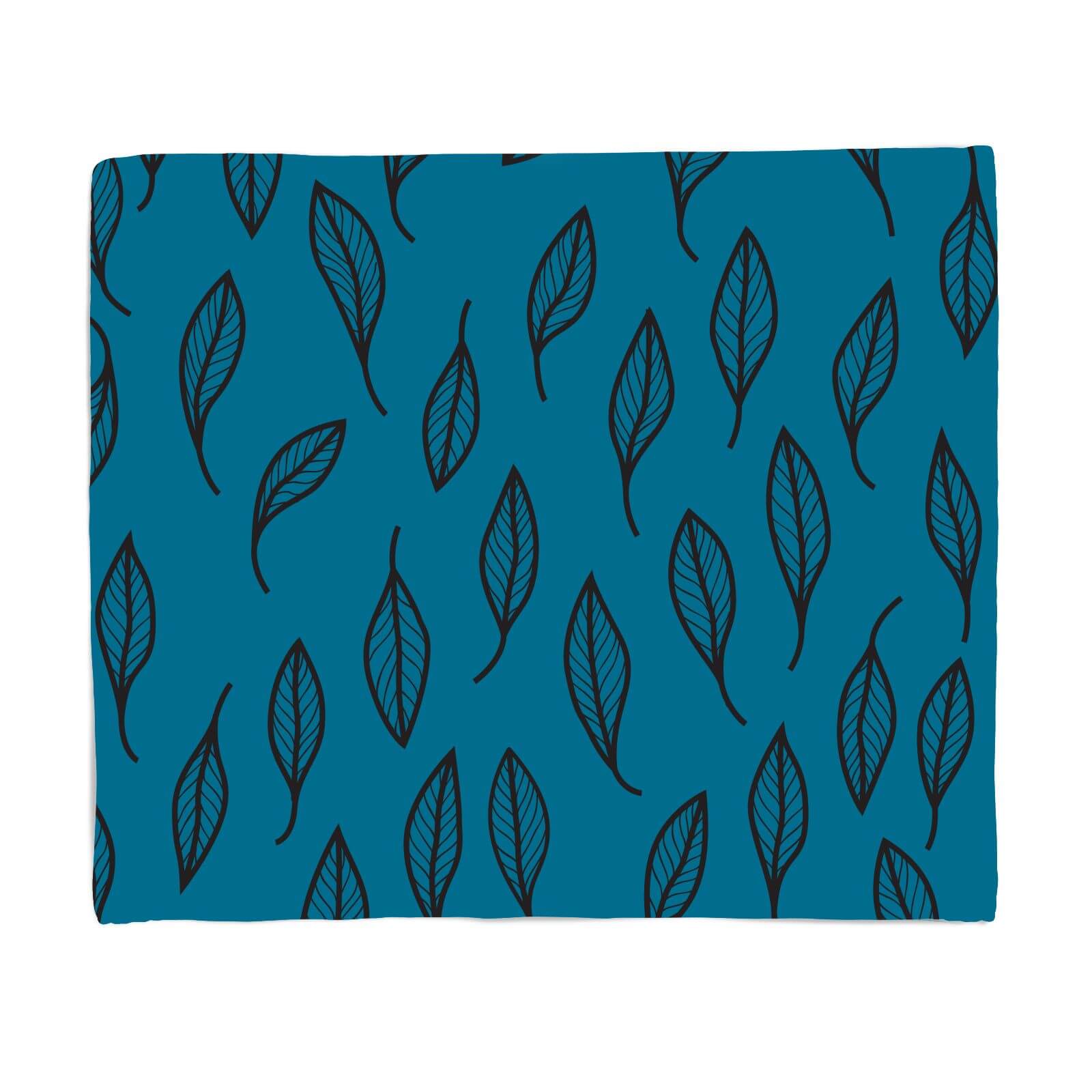 Fallen Leaves Fleece Blanket - S