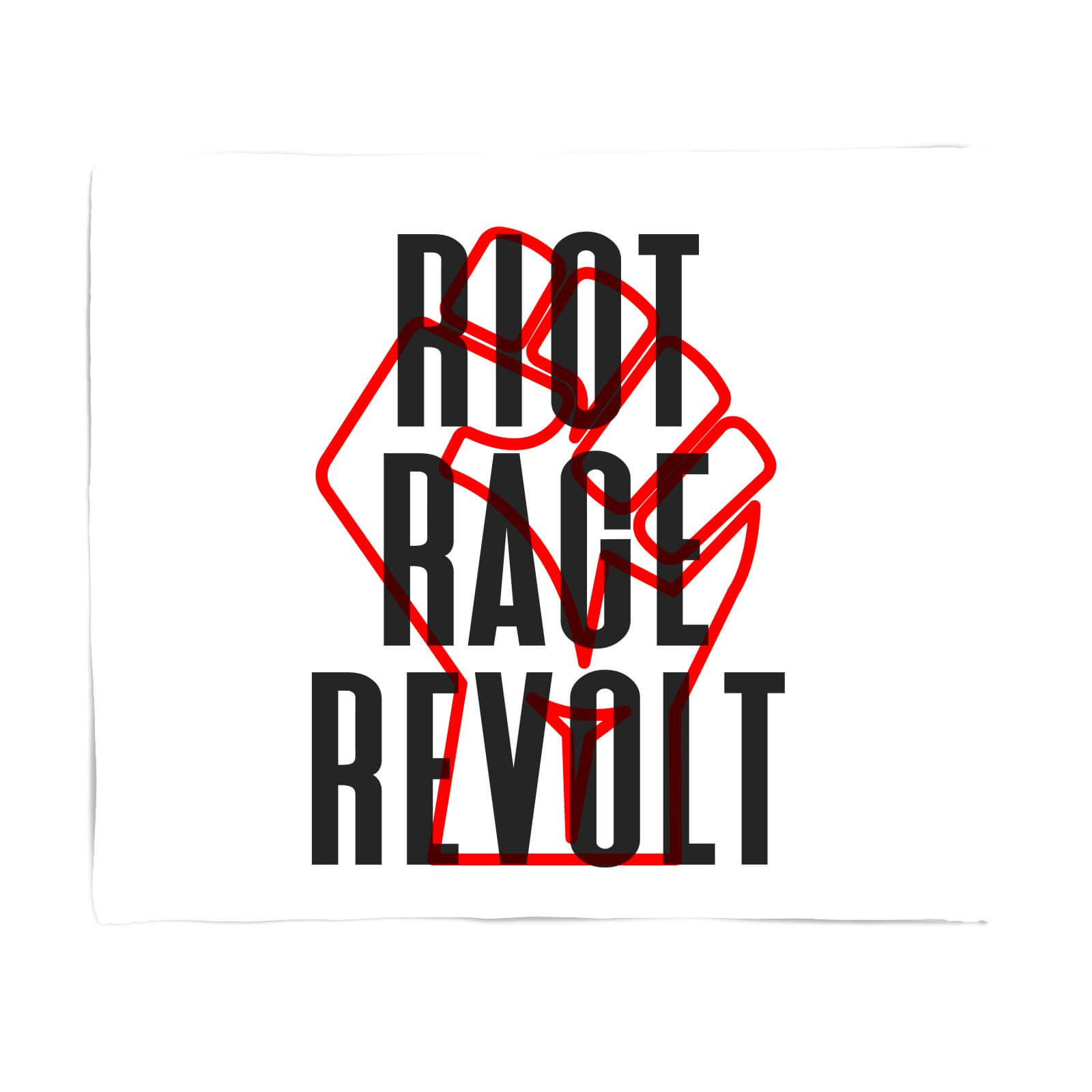 Riot Rage Revolt Fleece Blanket - S