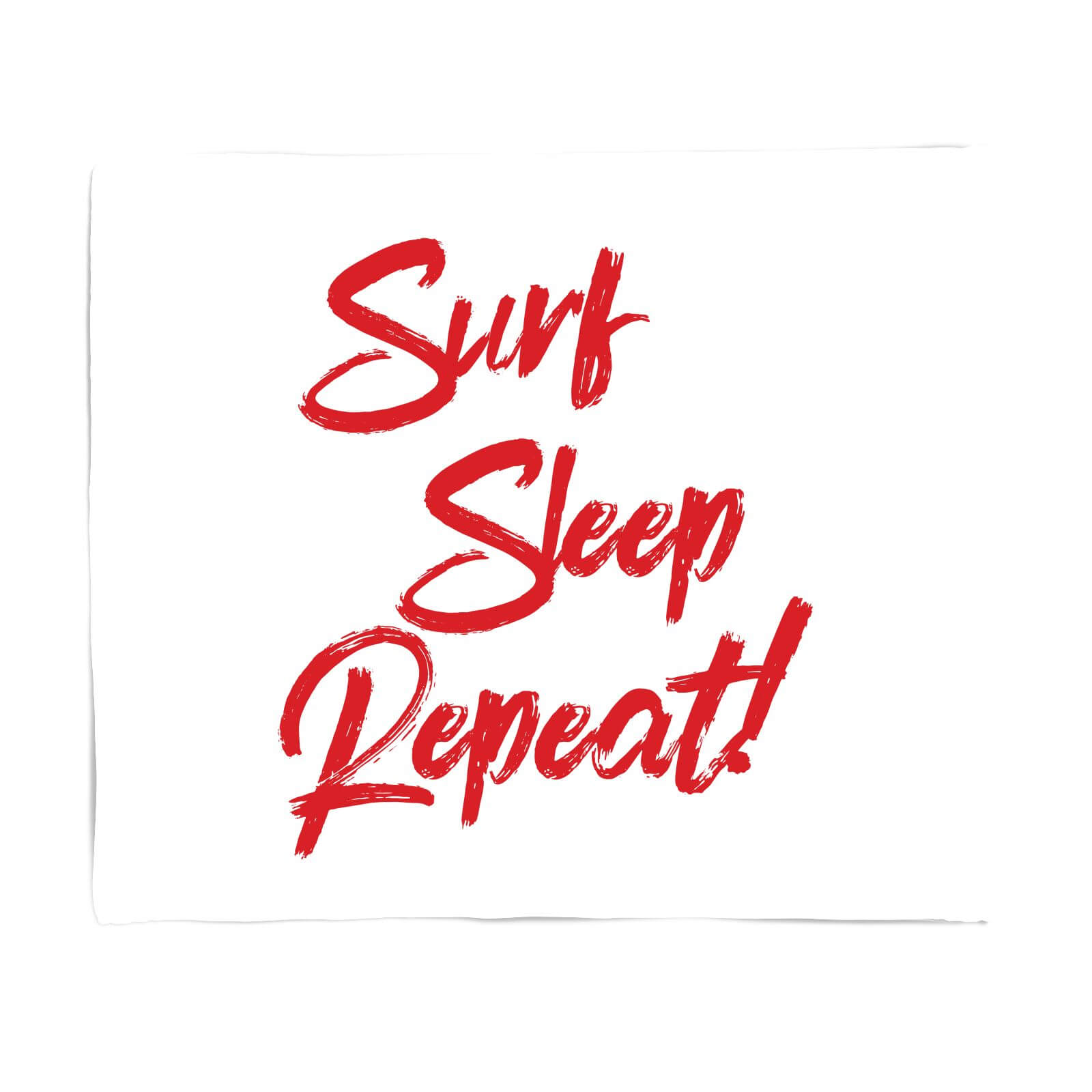 Surf Sleep Repeat Fleece Blanket - S