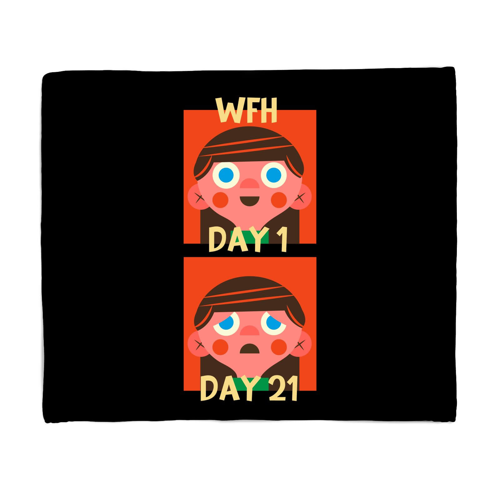 How Many Days? Fleece Blanket - S