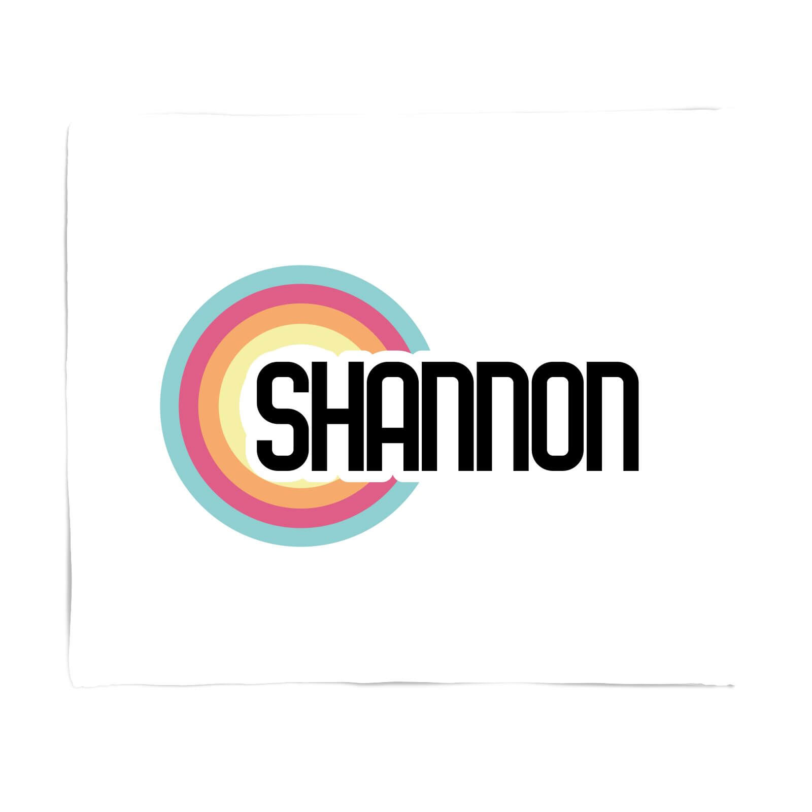 Shannon Rainbow Fleece Blanket - S