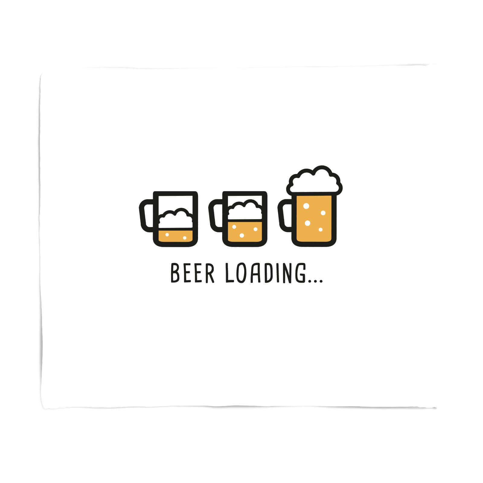 Beer Loading Fleece Blanket - S