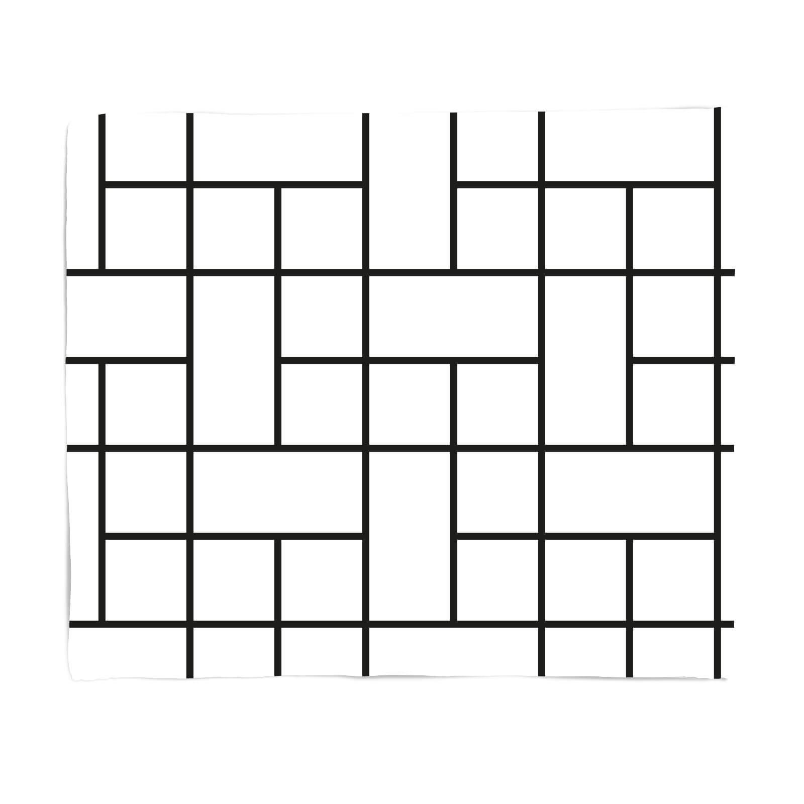 Tesselated Blocks Fleece Blanket - S