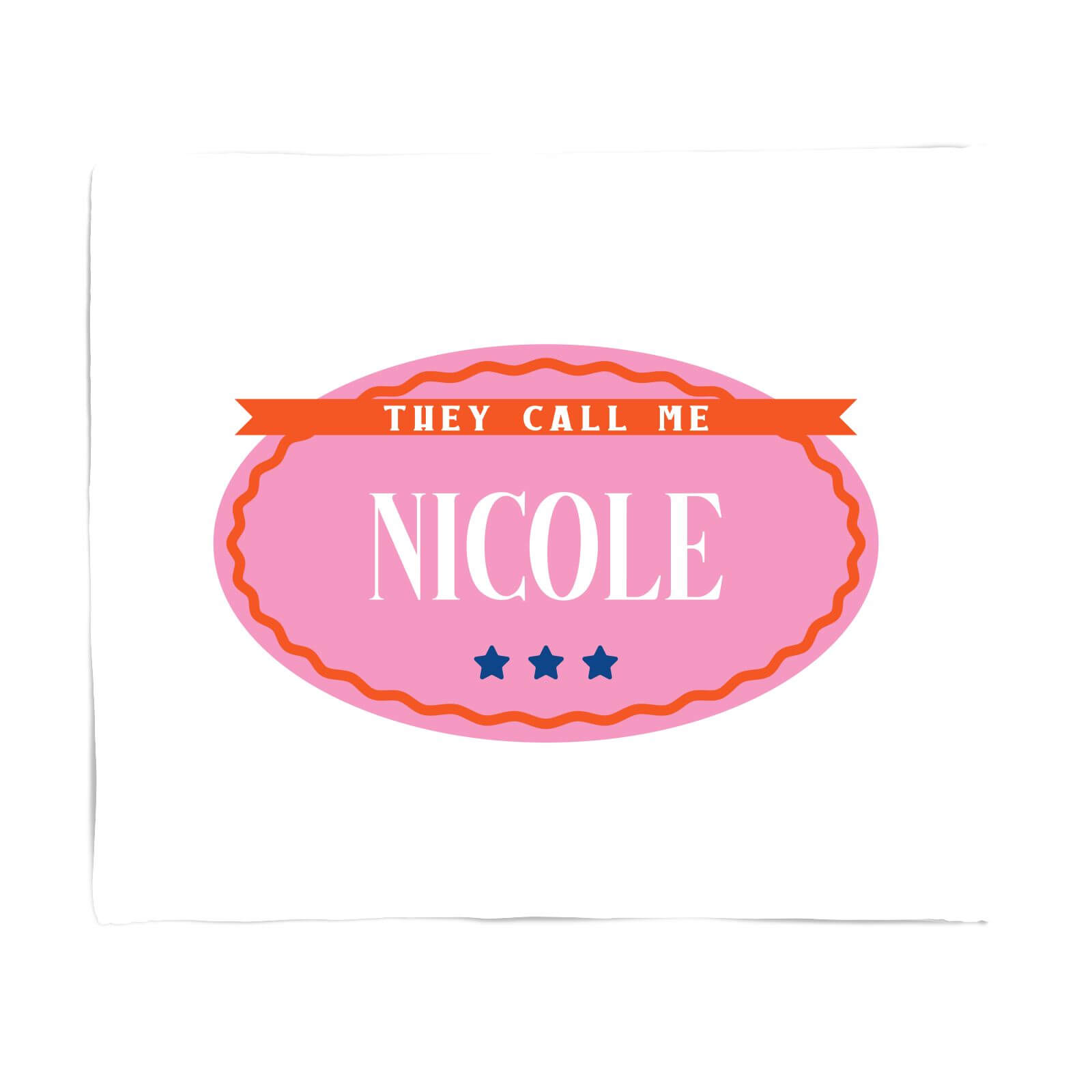 The Call Me Nicole Fleece Blanket - S