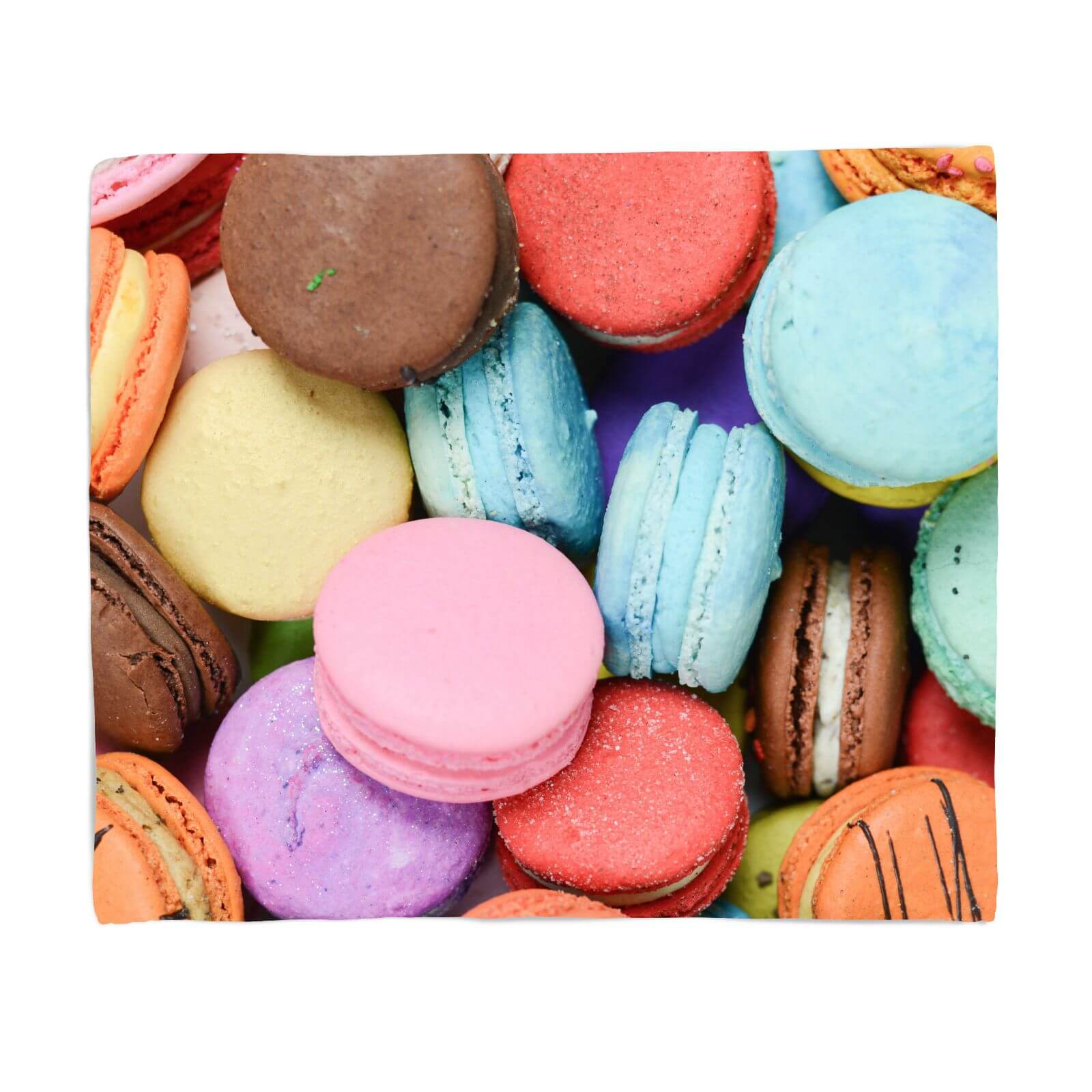 Macaron Fleece Blanket - S