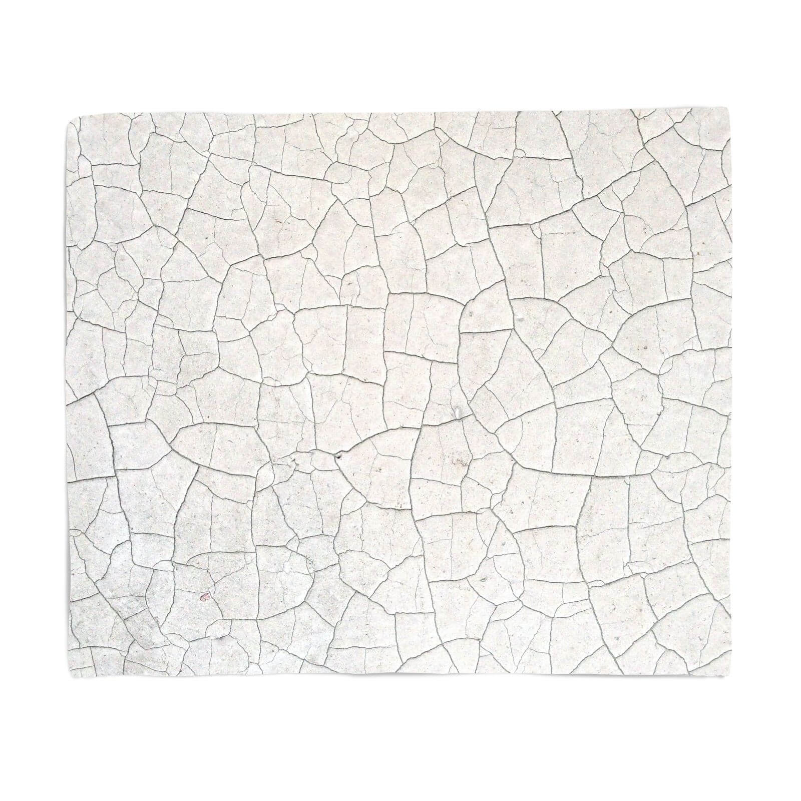Cracked Texture Fleece Blanket - S