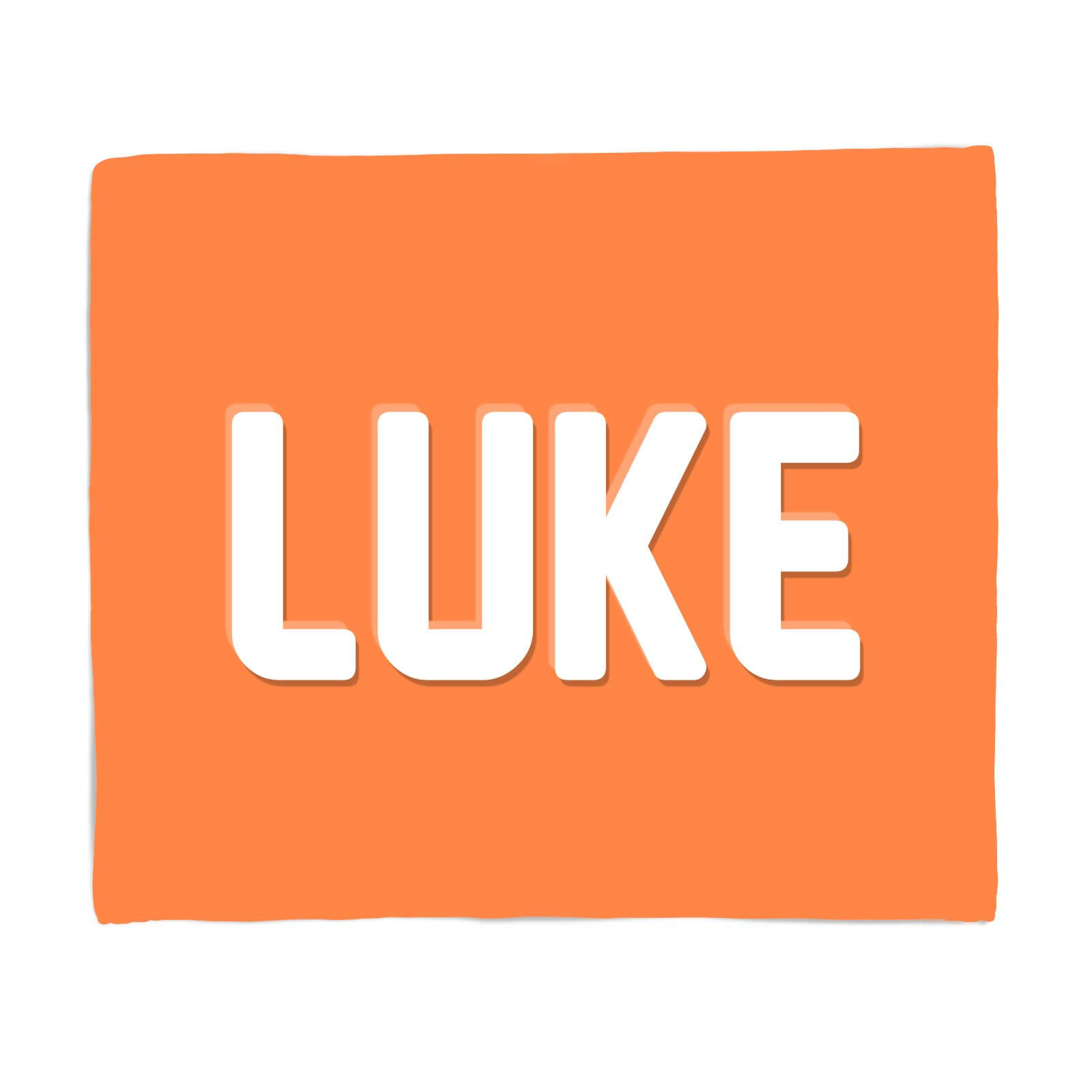 Embossed Luke Fleece Blanket - S