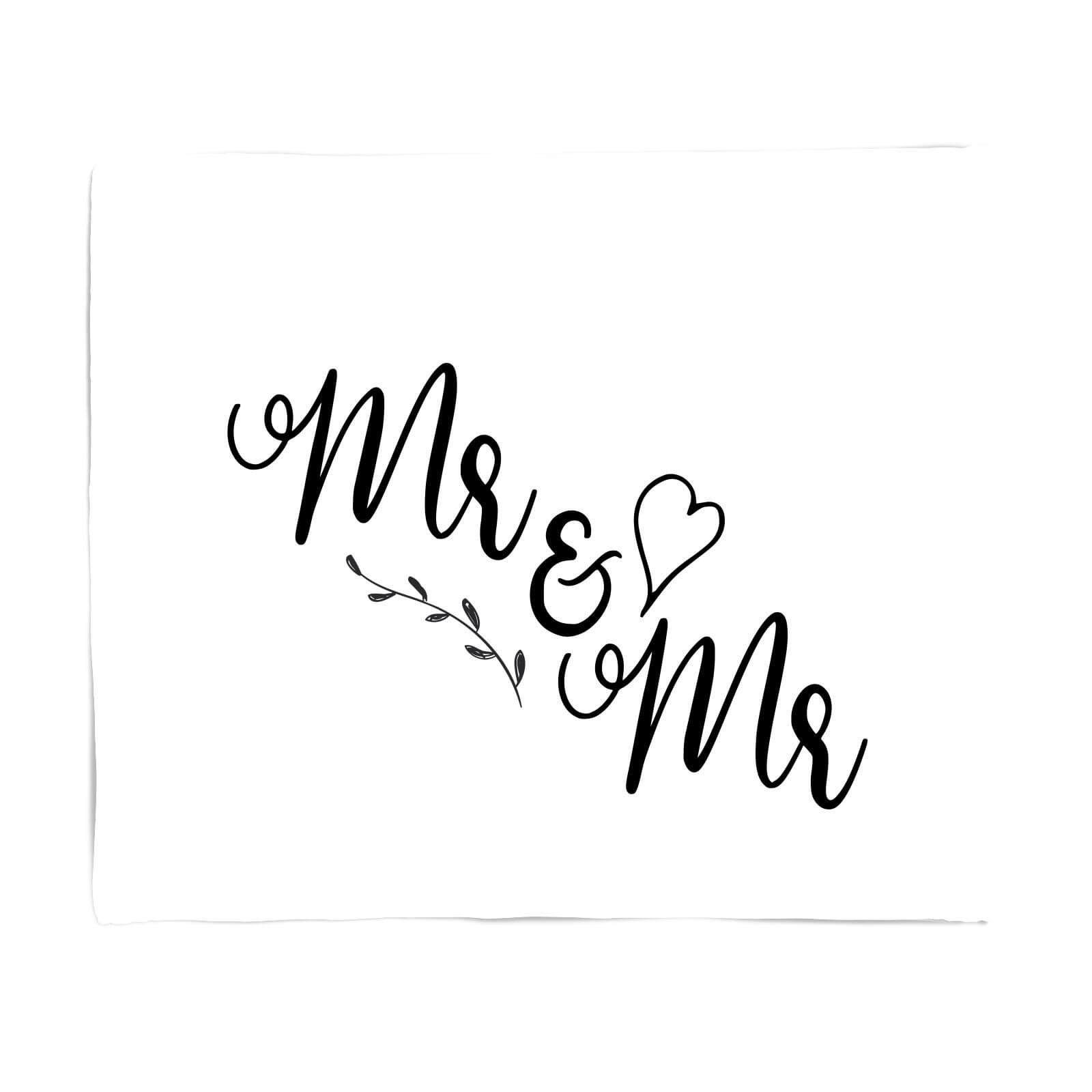 Mr&Mr Fleece Blanket - S