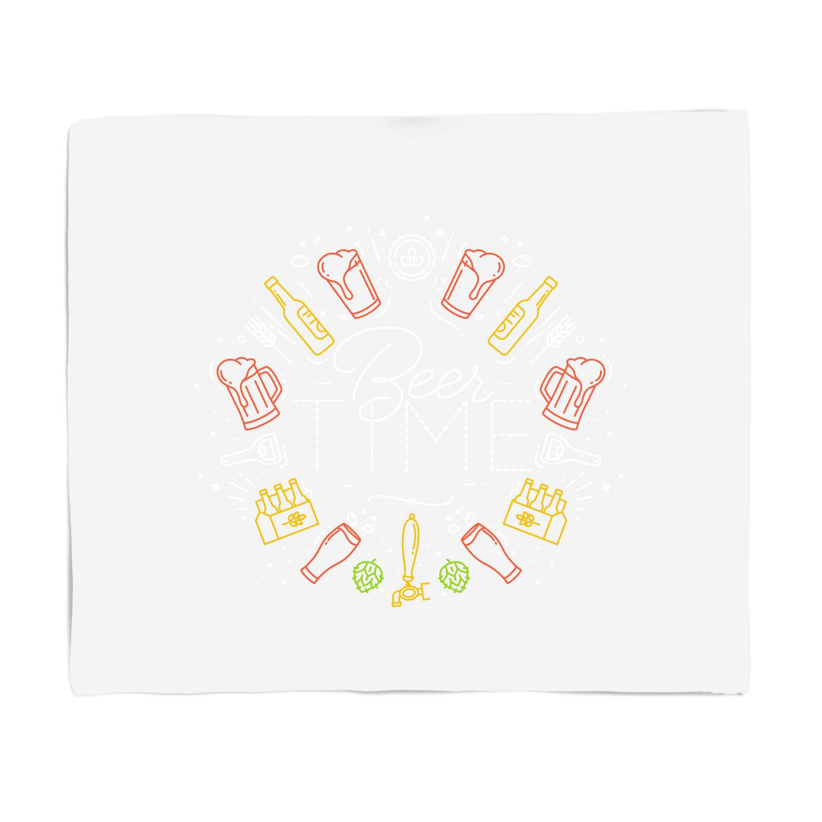 Alcohol-21 Fleece Blanket - S