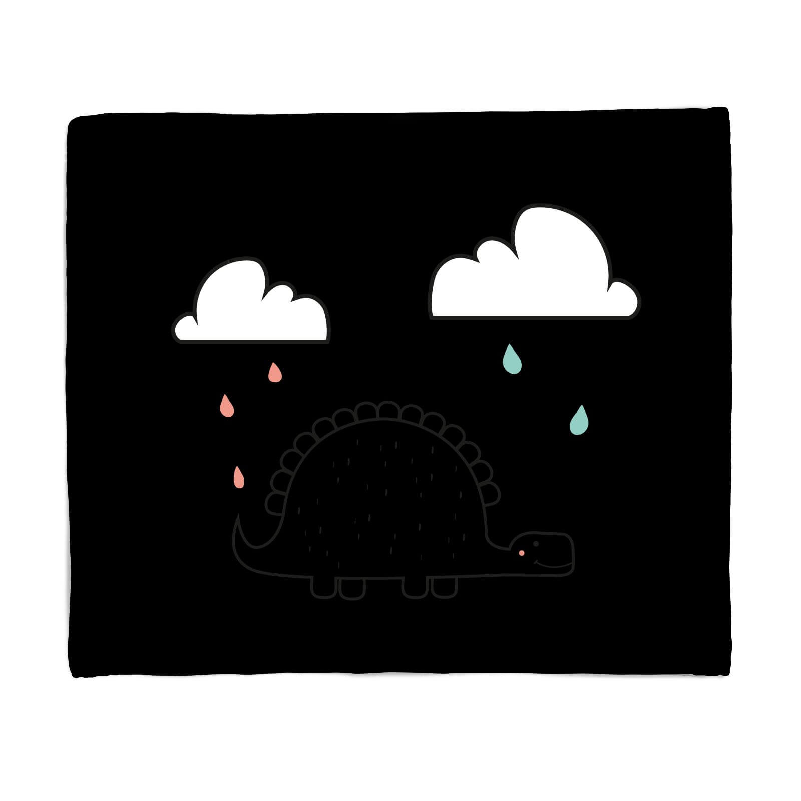 Pastel Stegosaurus Fleece Blanket - S