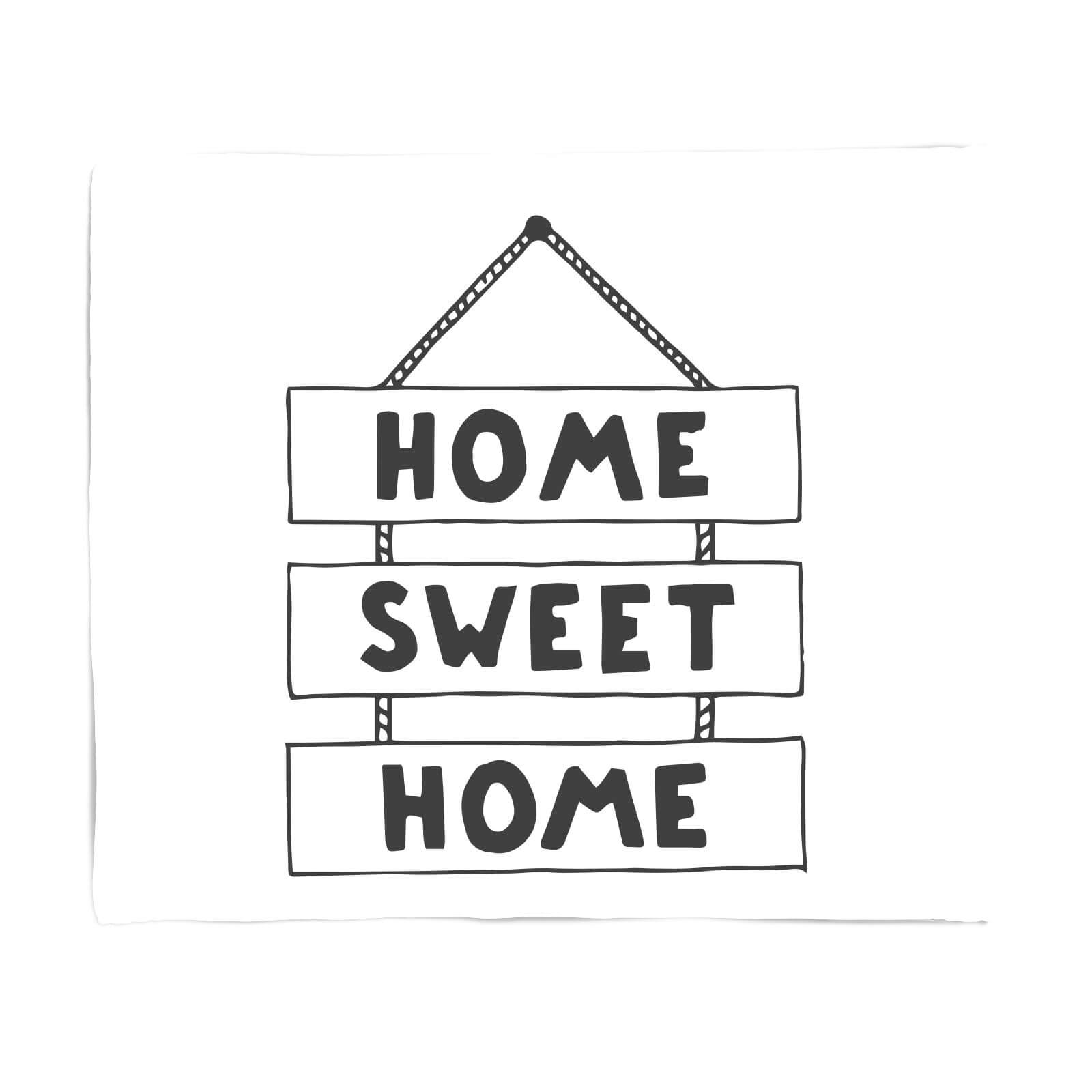 Home Sweet Home Fleece Blanket - S