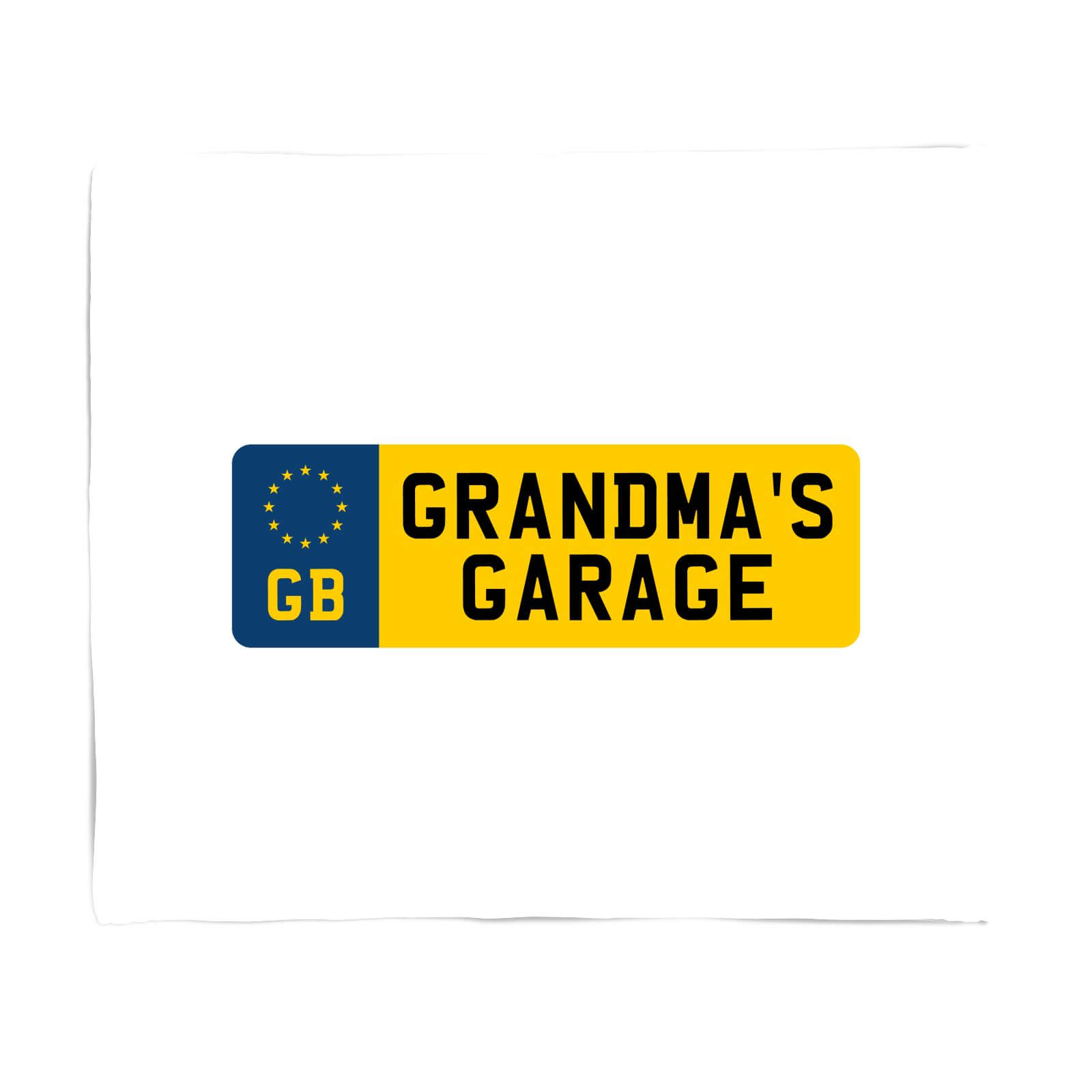 Grandma's Garage Fleece Blanket - S