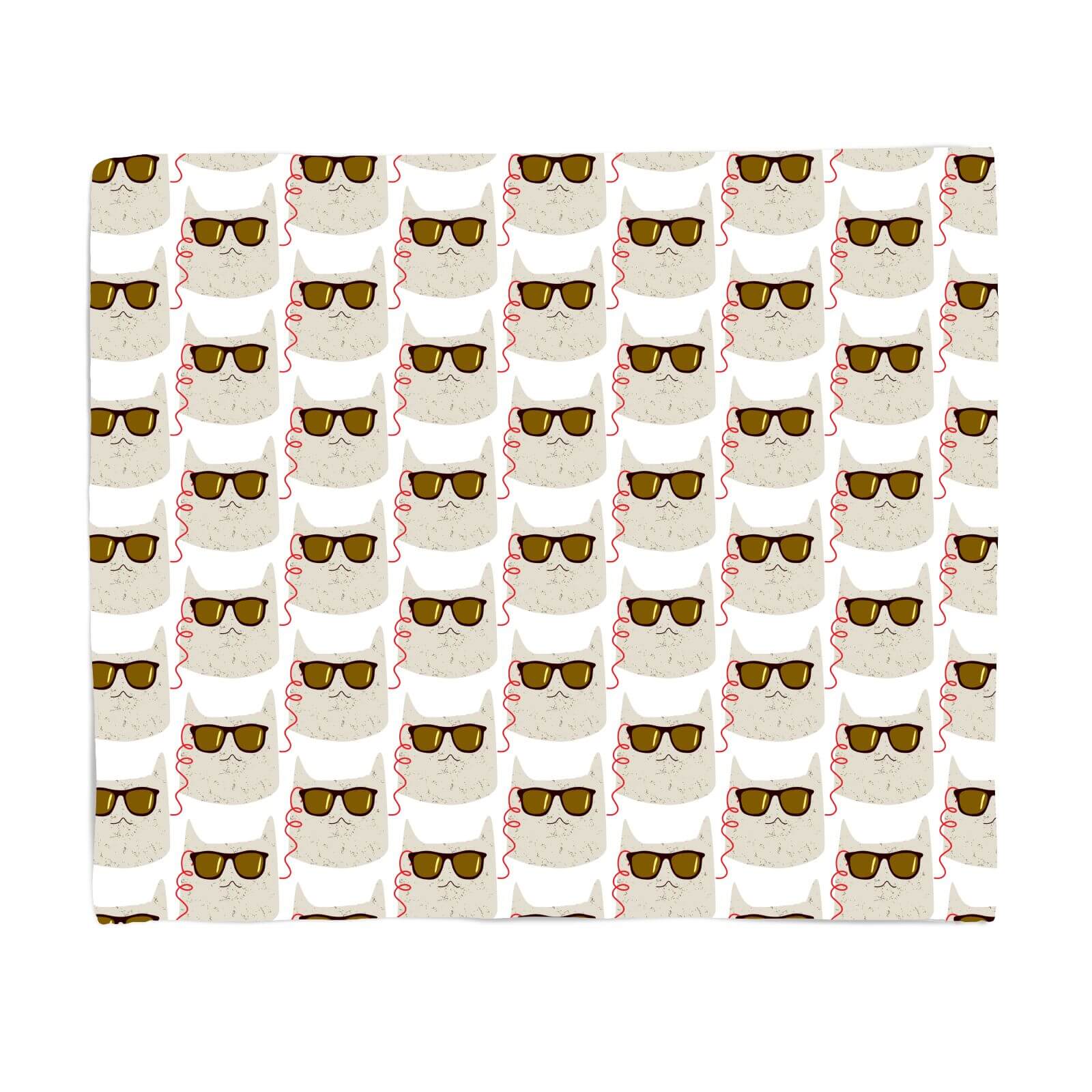Cool Cat Fleece Blanket - S