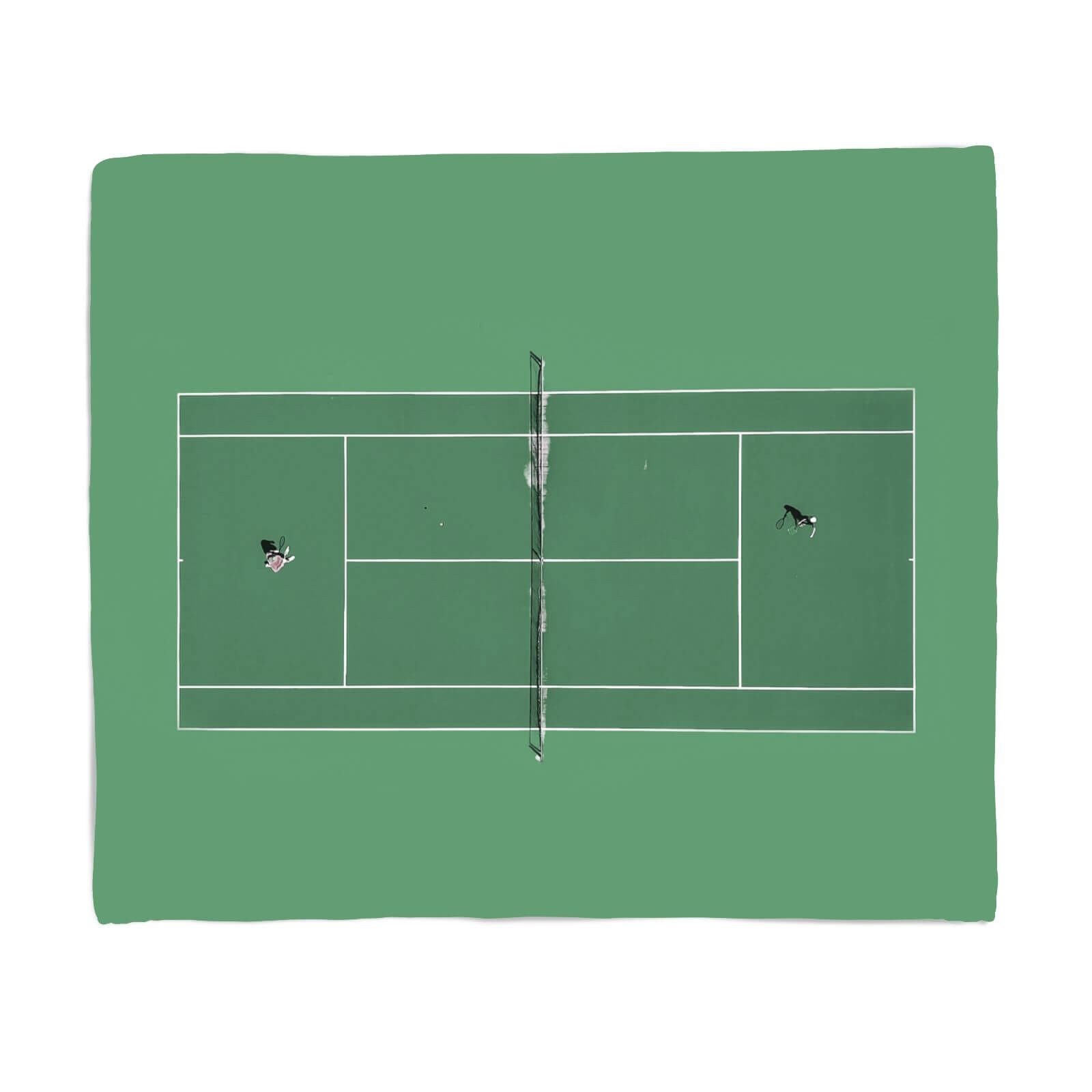 Green Court Fleece Blanket - S