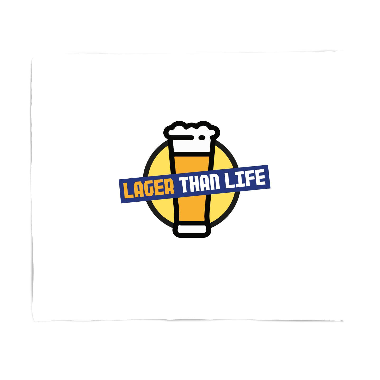 Lager Than Life Fleece Blanket - S