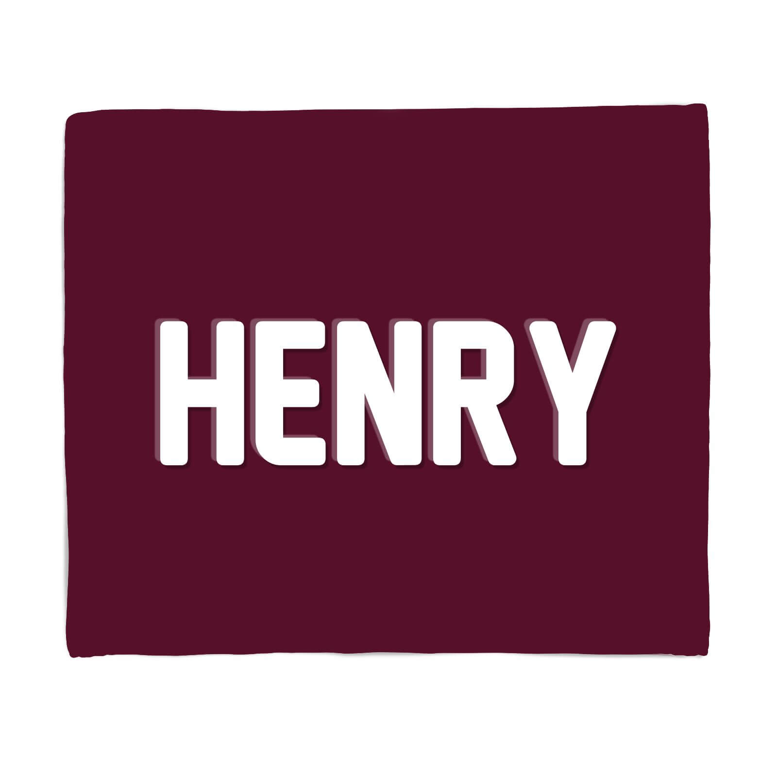 Embossed Henry Fleece Blanket - S