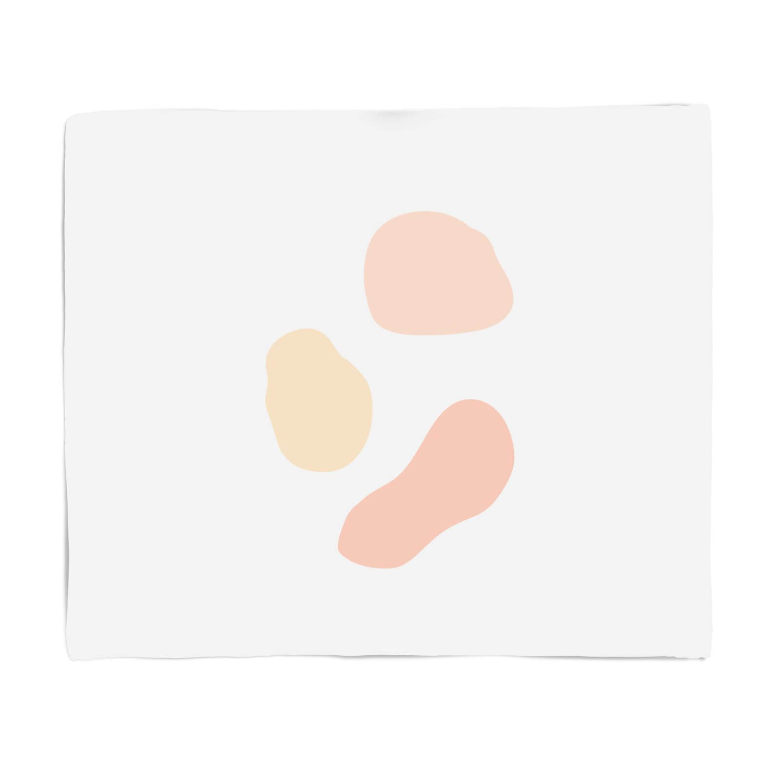 Abstract Spots Fleece Blanket - S