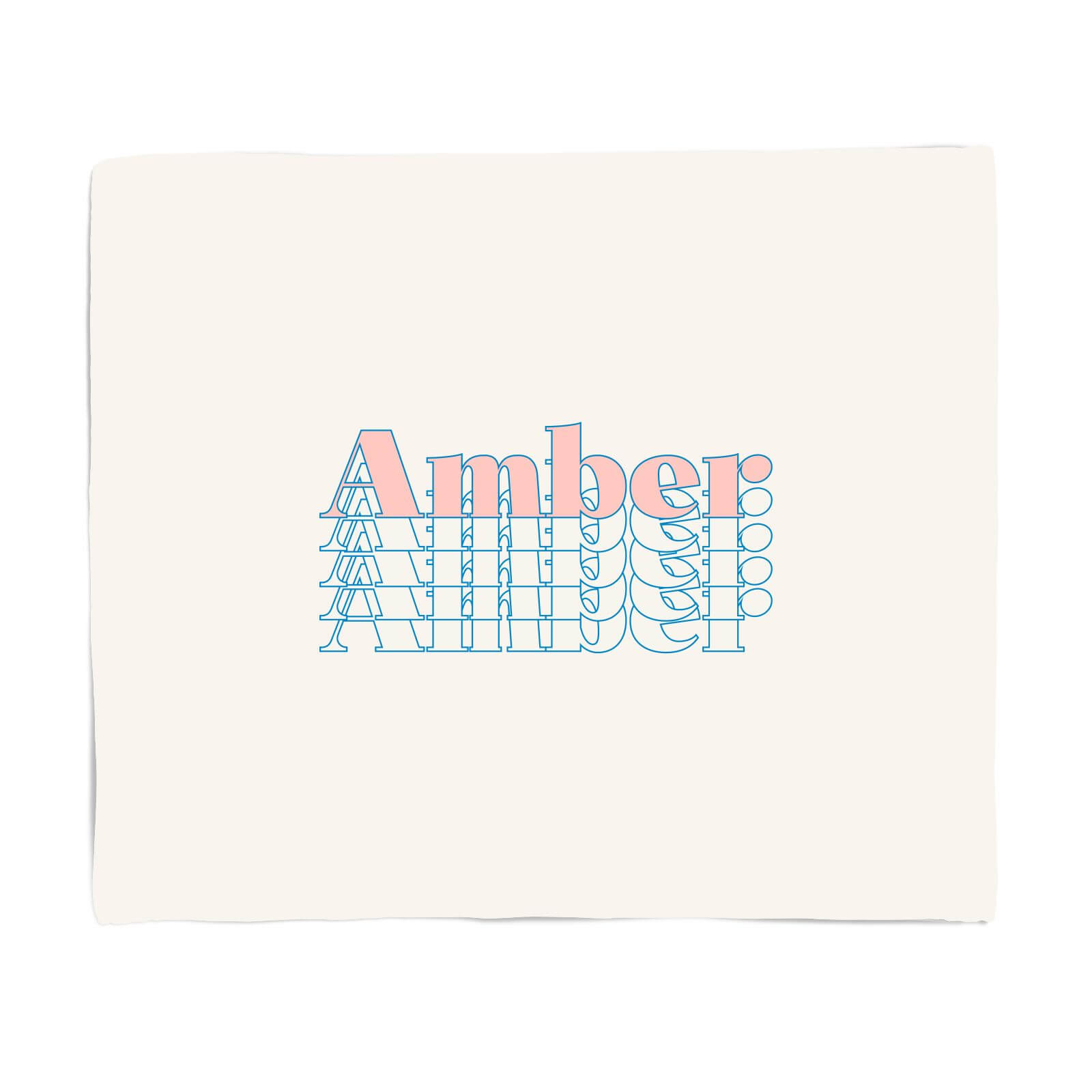 Amber Fleece Blanket - S