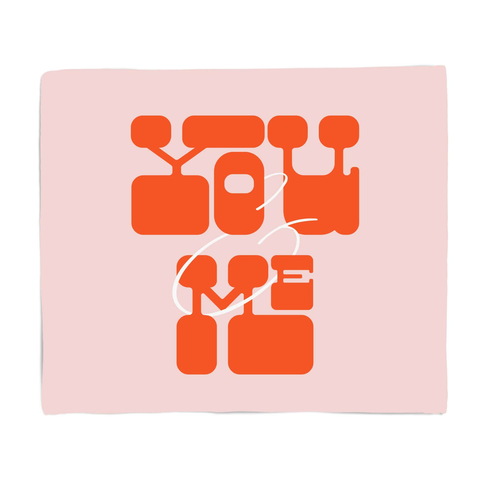 You & Me Fleece Blanket - S