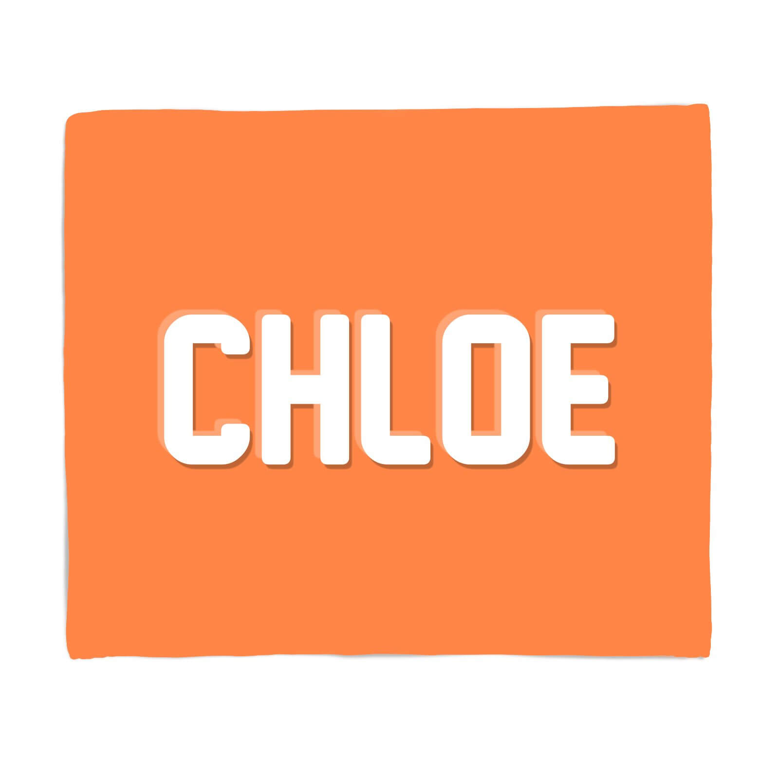 Embossed Chloe Fleece Blanket - S
