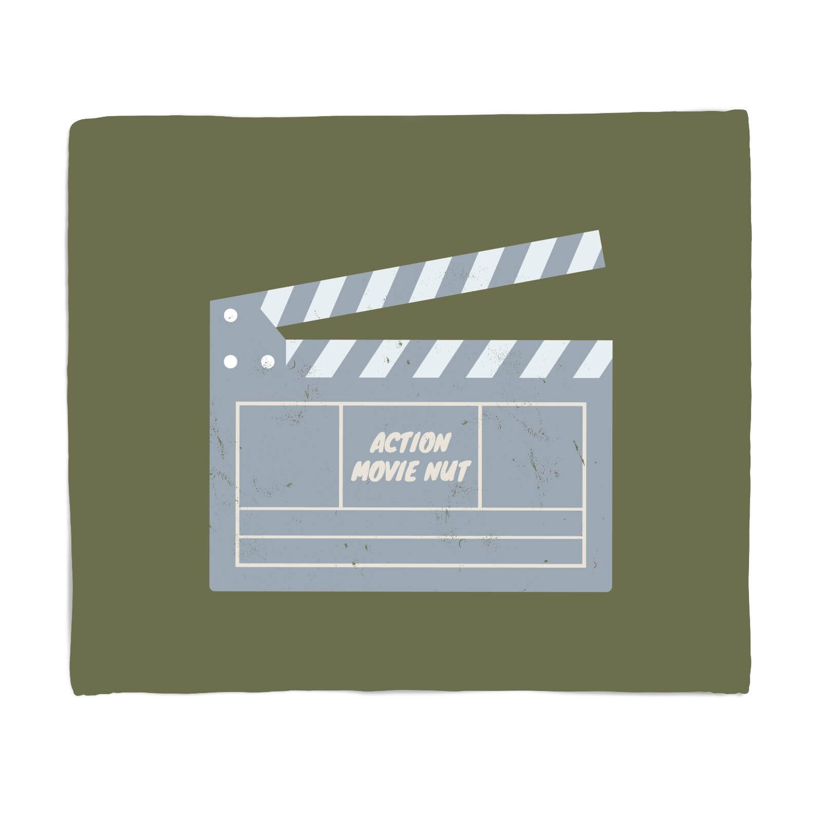 Action Movie Nut Fleece Blanket - S