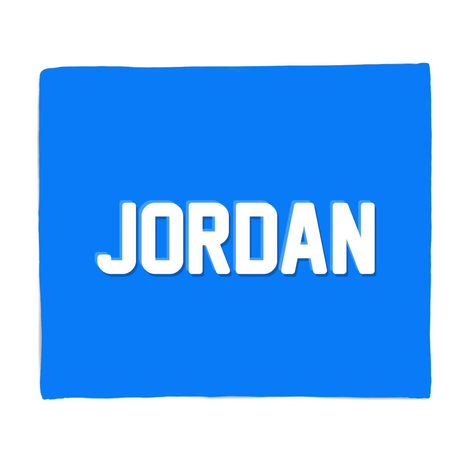 Embossed Jordan Fleece Blanket - S