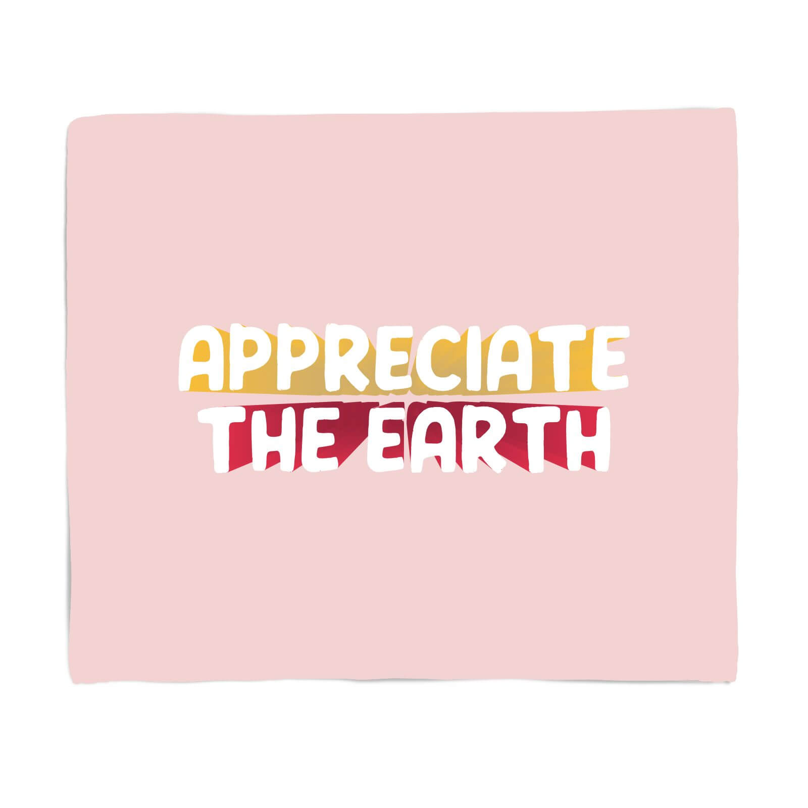 Appreciate The Earth Fleece Blanket - S