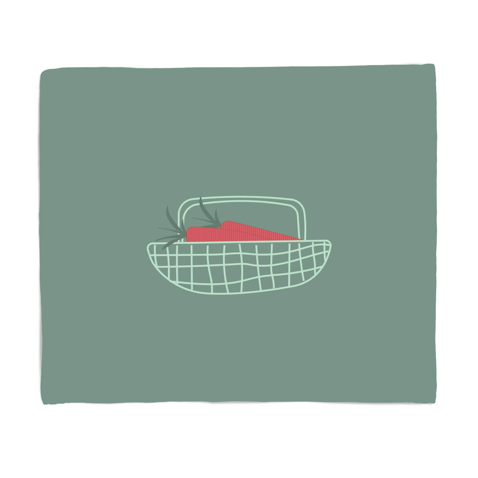Garden Basket Fleece Blanket - S