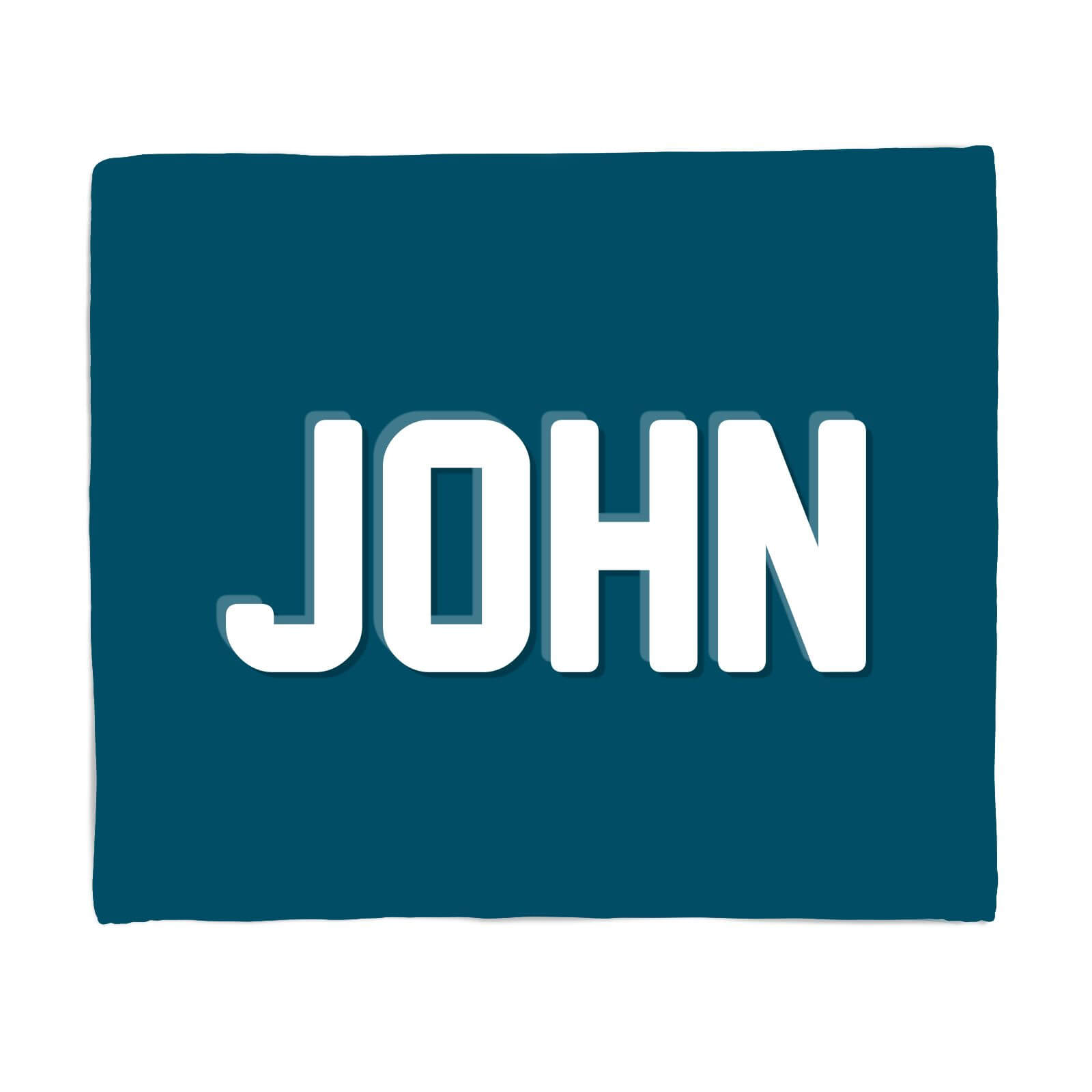 Embossed John Fleece Blanket - S