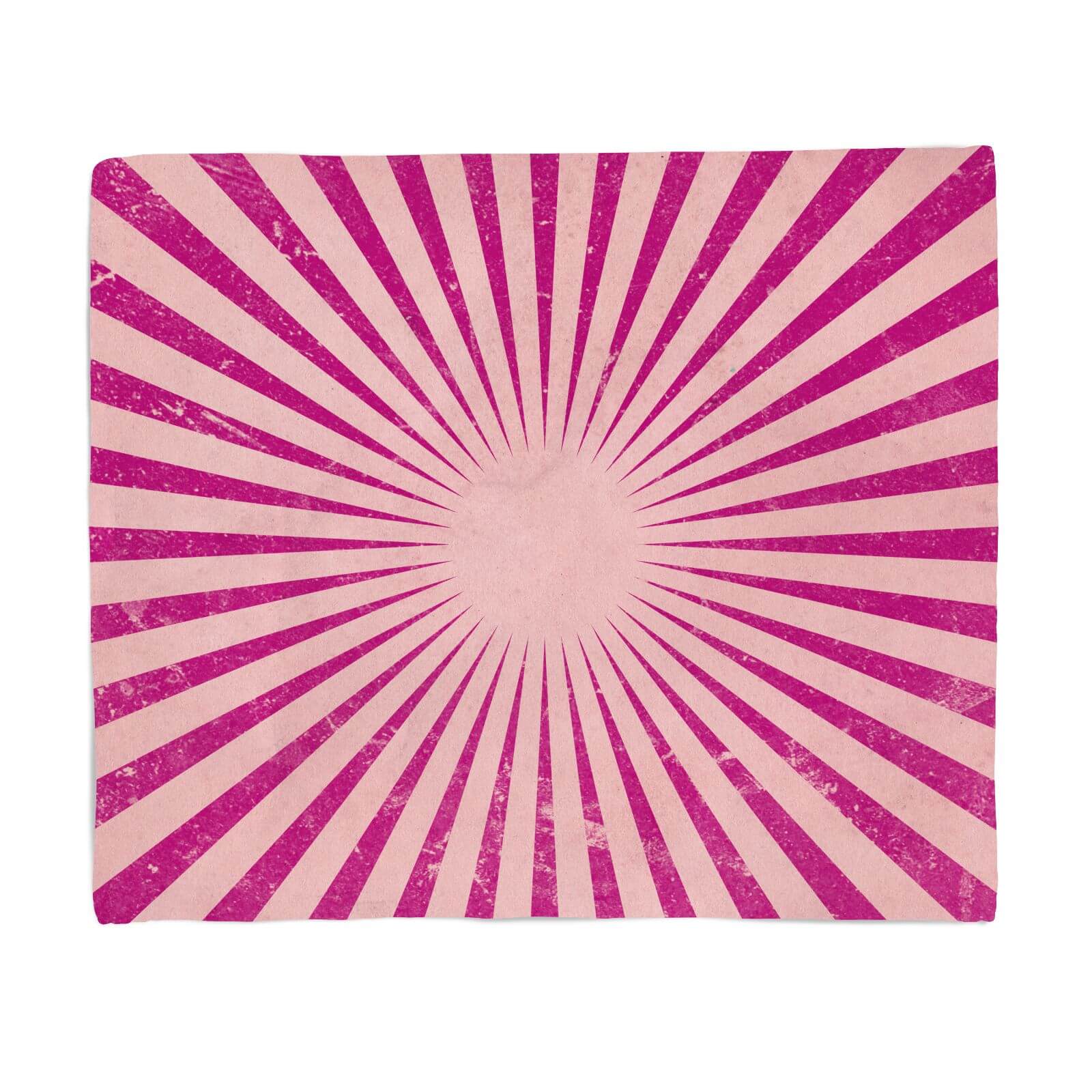 Circus Beams Pink Fleece Blanket - S
