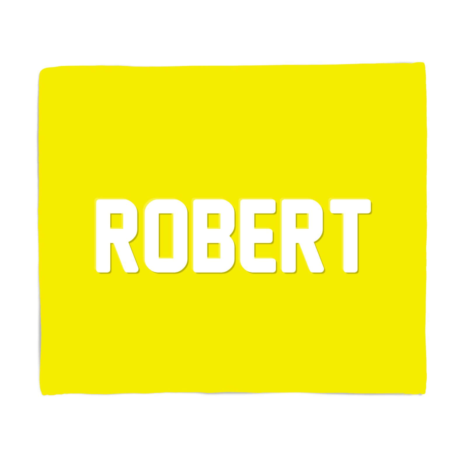 Embossed Robert Fleece Blanket - S